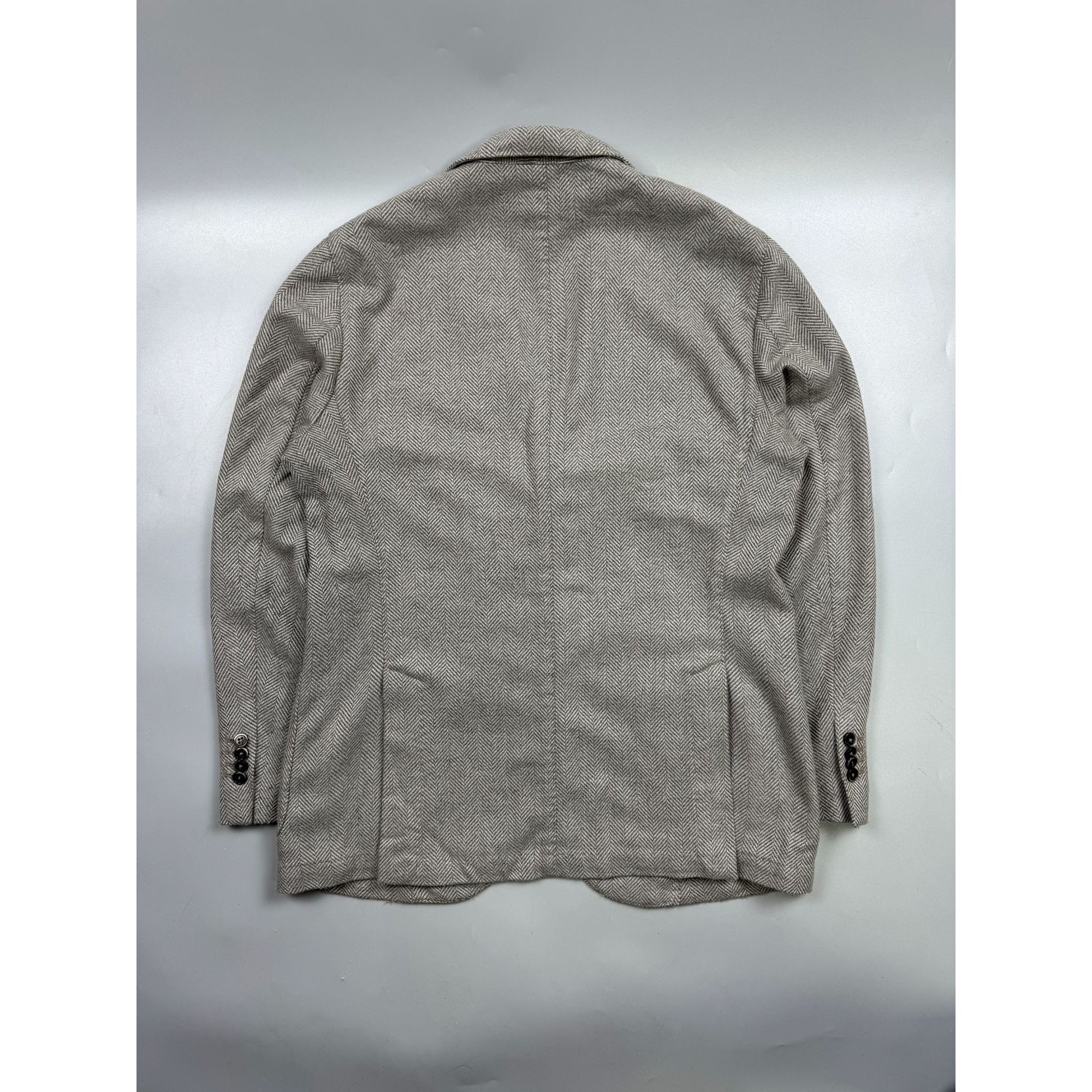 Boggi Boggi Milano Wool Blend Two Button Pattern (Y1237) Size 44R - 9 Thumbnail