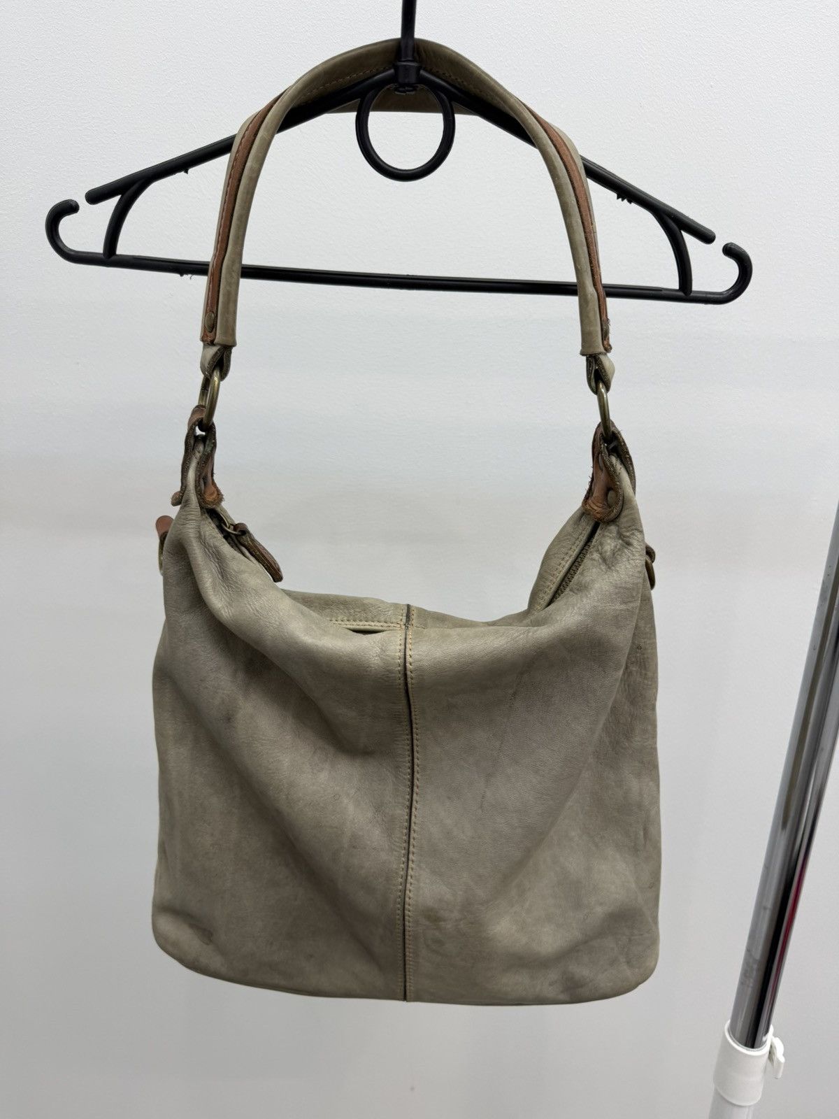 Vintage Elisabetta Bayside Distressed Leather Bag Size ONE SIZE - 2 Thumbnail
