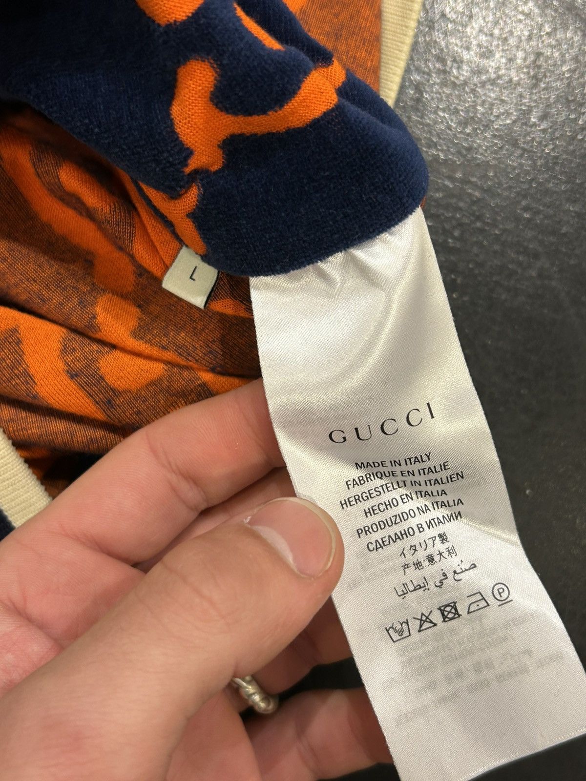 Gucci Gucci Monogram Velour Track Jacket Size US L / EU 52-54 / 3 - 4 Thumbnail