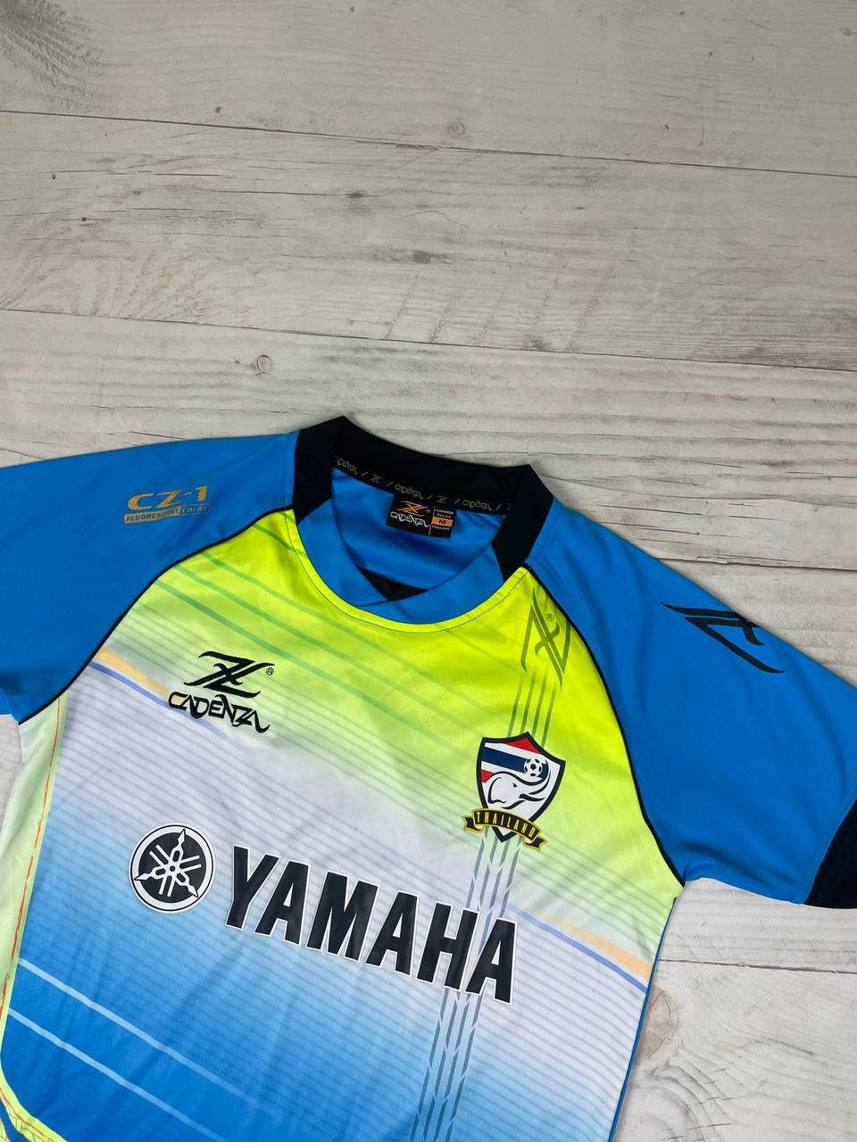 Vintage Thailand National Team YAMAHA Football Shirt Soccer Jersey Size US M / EU 48-50 / 2 - 2 Thumbnail