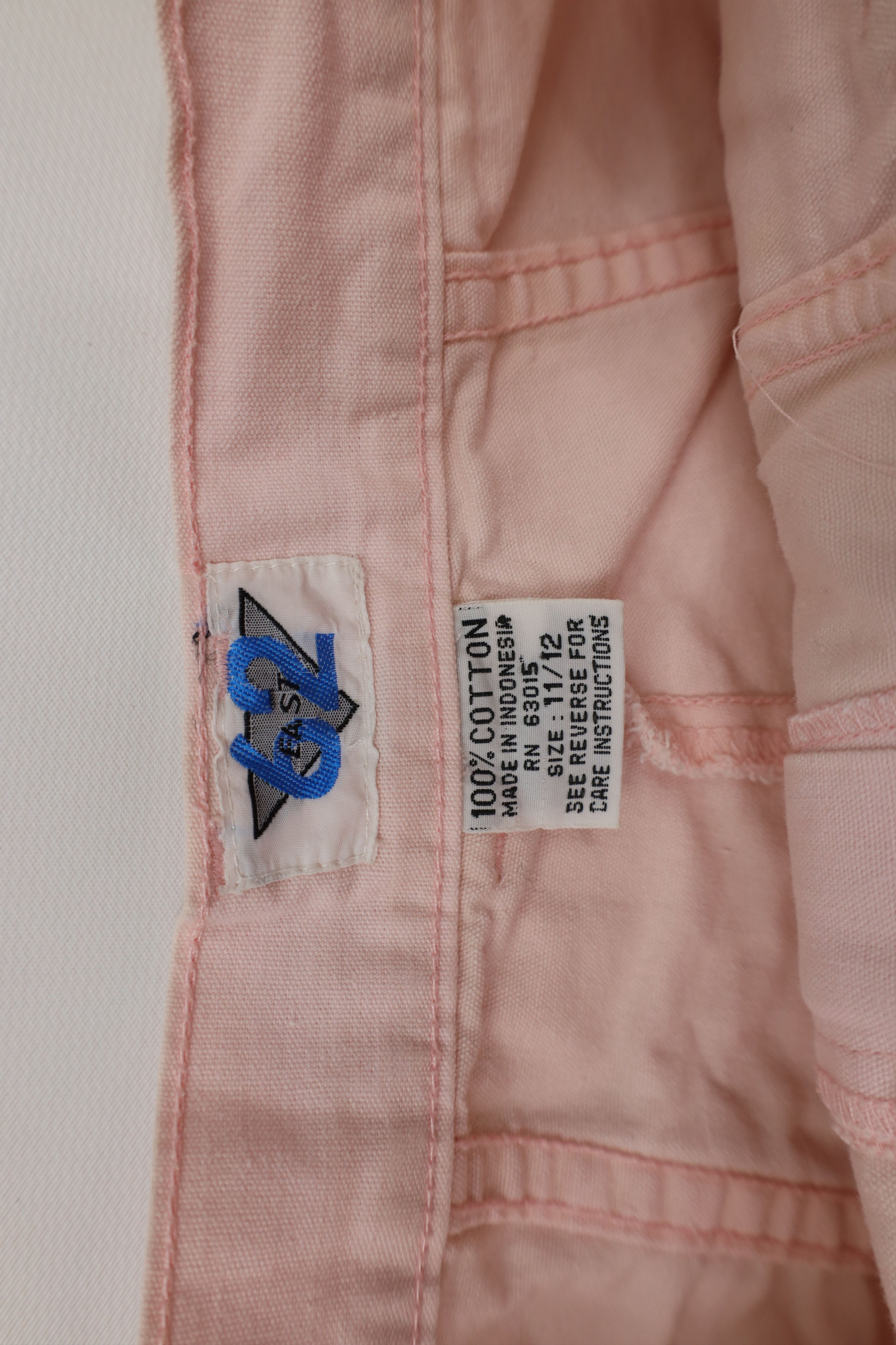 Vintage Vintage 80s 90s Streetwear Distressed Big Pocket Shorts Pink Size 34" / US 12 / IT 48 - 8 Thumbnail