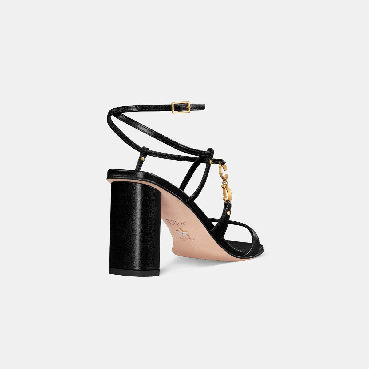 Dior o1w1db10326 Cest Dior Heeled Sandal in Black Size US 5 / IT 35 - 3 Thumbnail