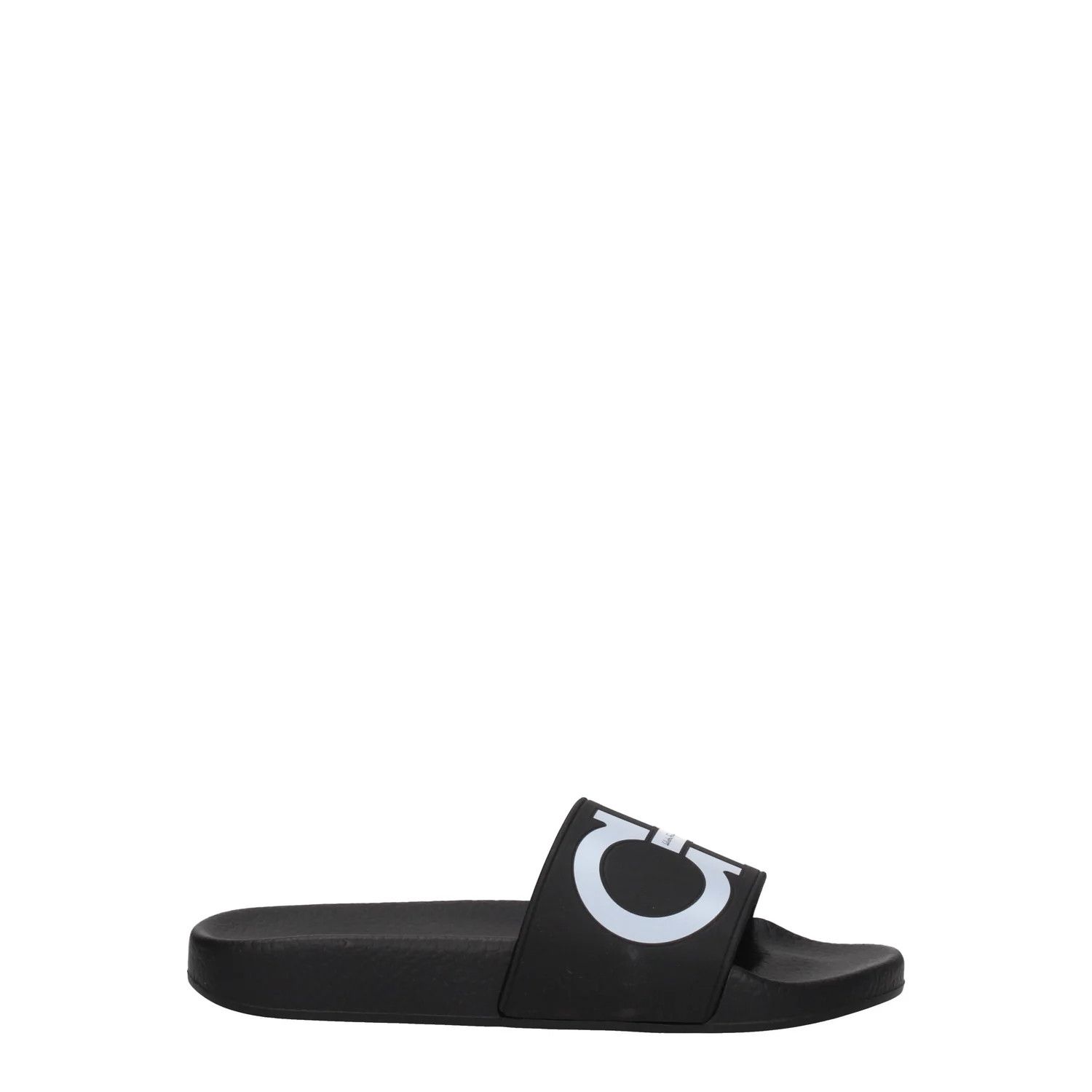 Salvatore Ferragamo ob1o1e1224 Rubber Slippers in Black Size US 6 / IT 36 - 1 Thumbnail
