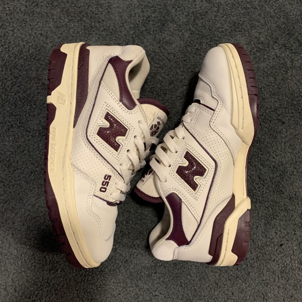 Aime Leon Dore × New Balance Aimé Leon Dore x New Balance 550 ‘Purple’ (BB550AR1) Size US 7 / IT 37 - 3 Thumbnail