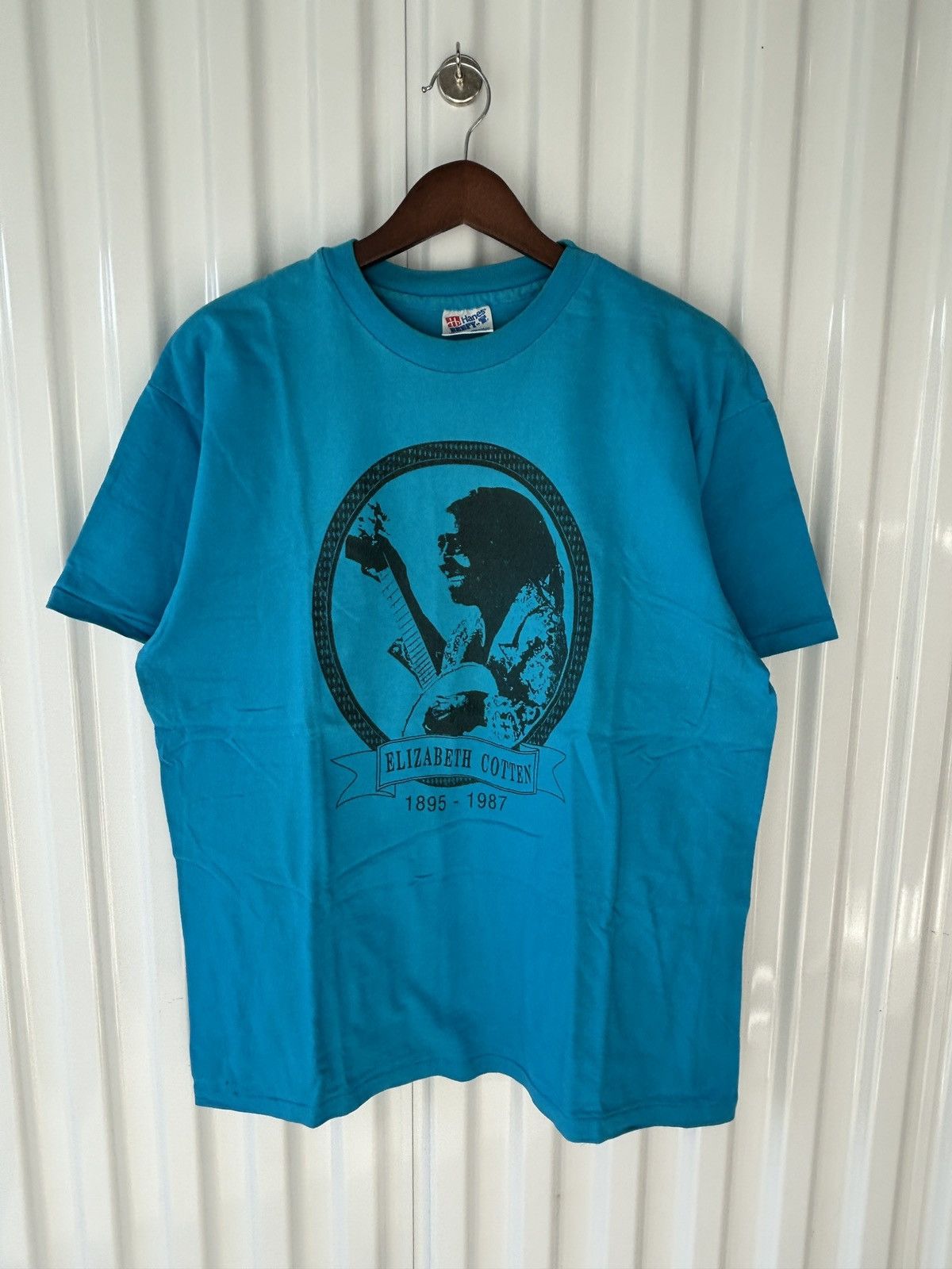 Vintage Vintage 90s Elizabeth Cotten Graphic Tee Size US L / EU 52-54 / 3 - 1 Thumbnail