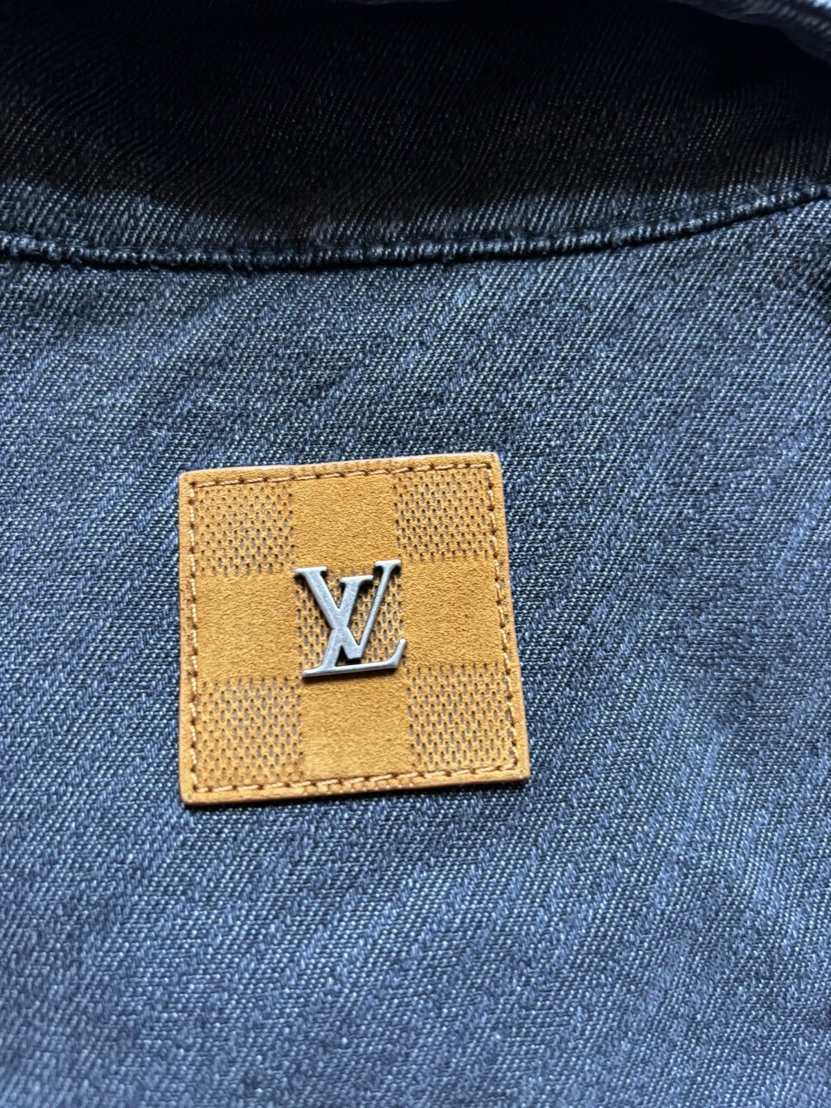 Louis Vuitton Louis Vuitton Monogram Denim Blouson Jacket Size US XL / EU 56 / 4 - 22 Thumbnail