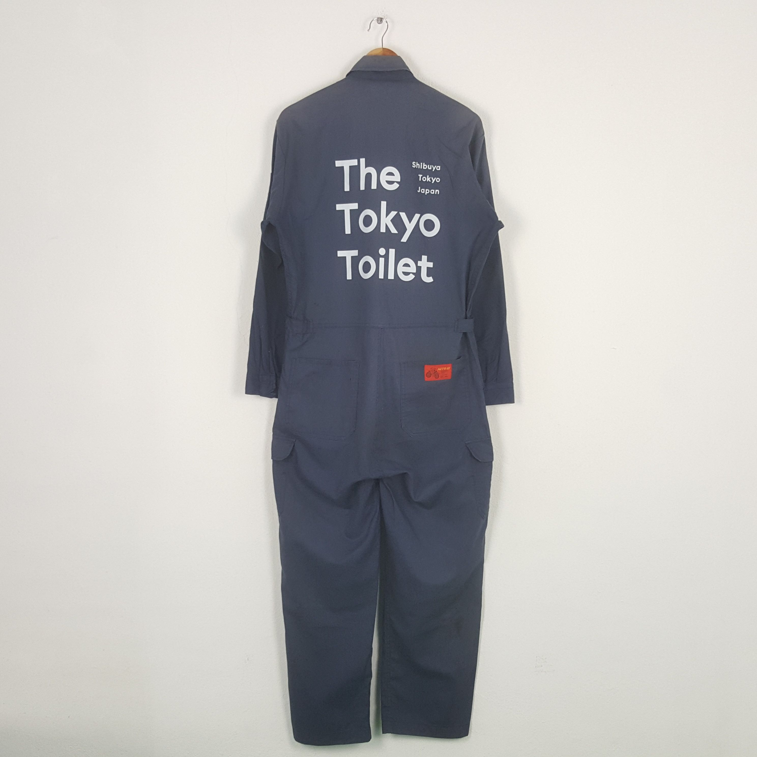 Japanese Brand Vintage The Tokyo Toilet Japanese Coverall Jacket C298N13 Size US M / EU 48-50 / 2 - 1 Thumbnail