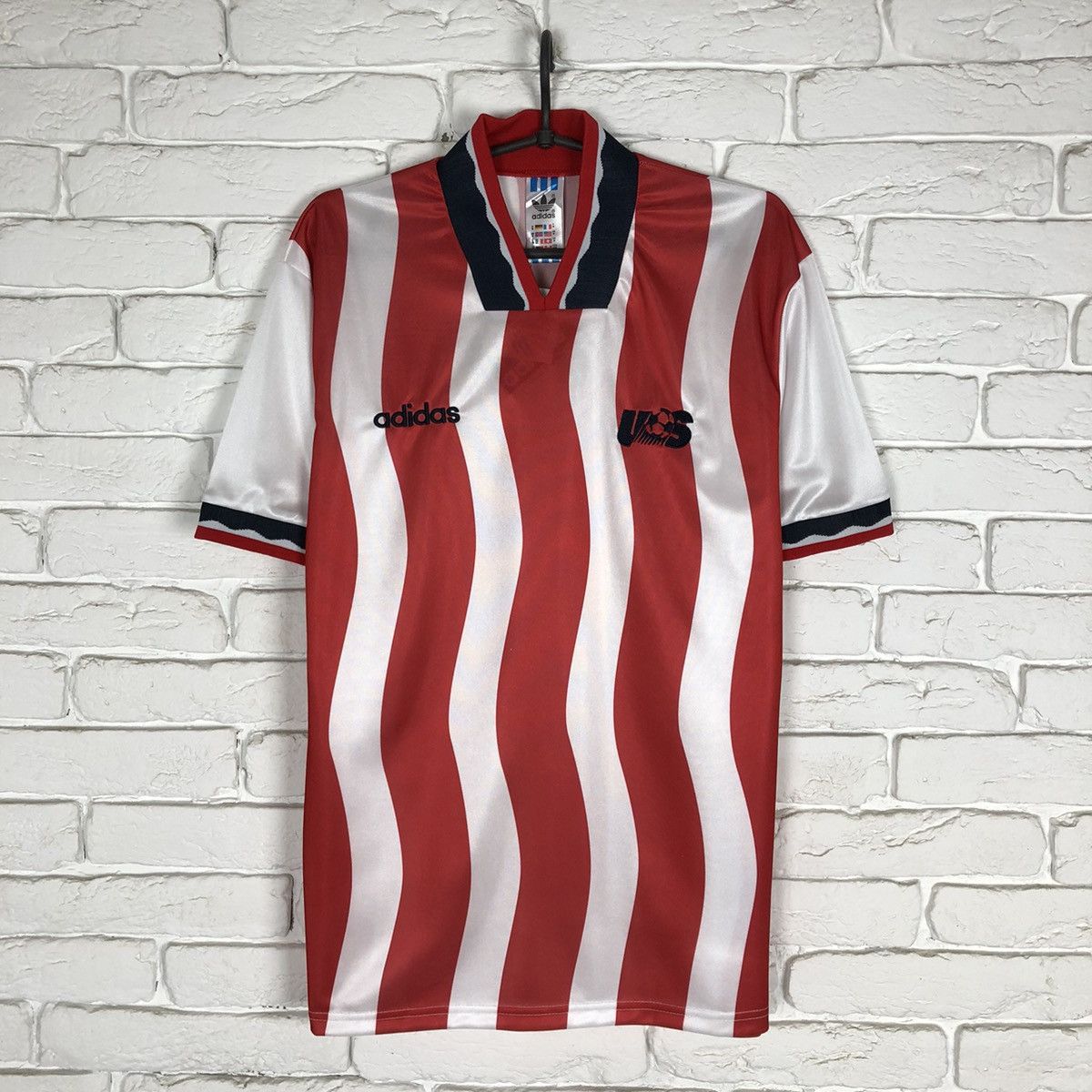 Adidas Retro copy USA national team 1994 1995 home jersey adidas Size US XL / EU 56 / 4 - 1 Thumbnail