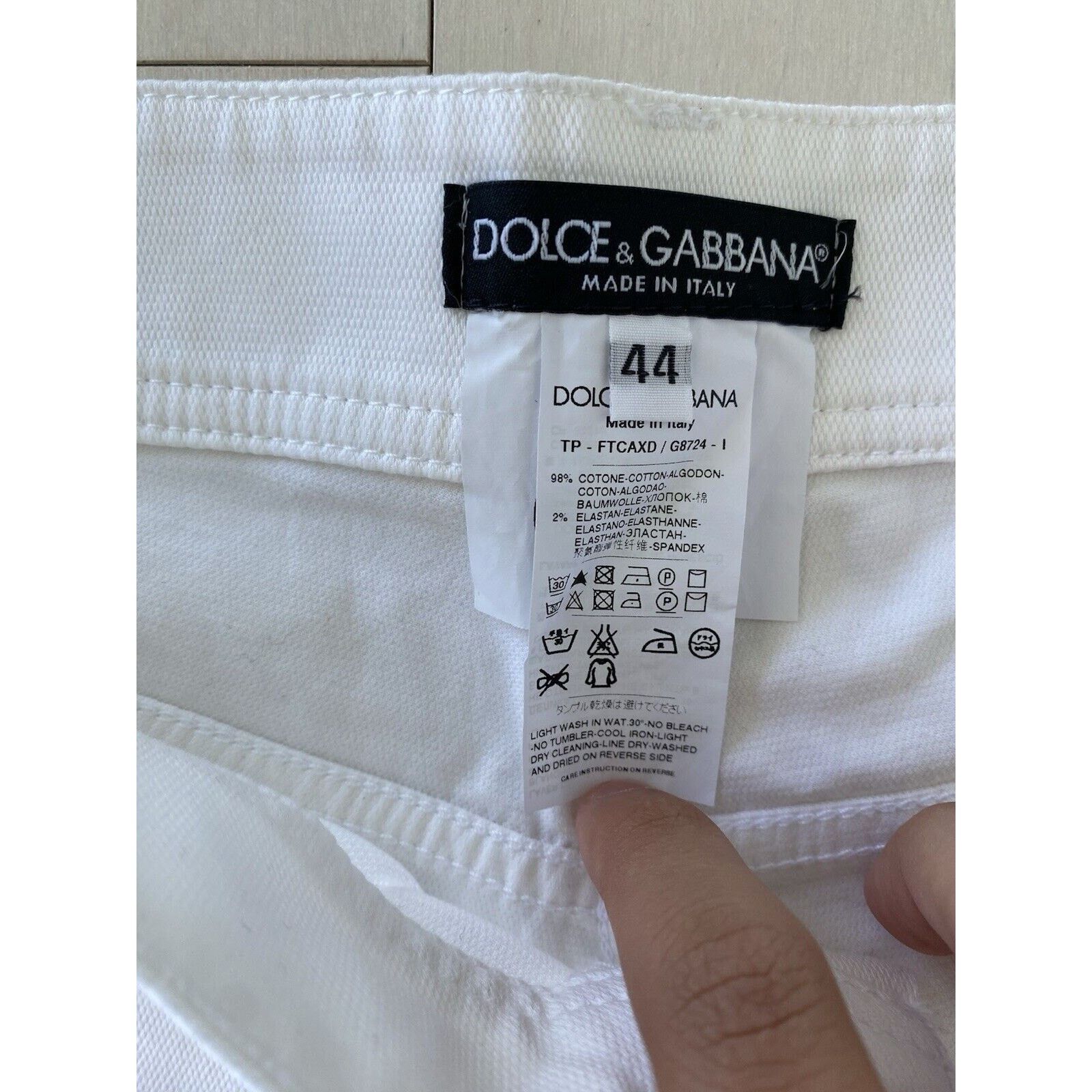 Dolce & Gabbana Dolce&Gabbana Flared Pants 34x31. Great Condition White Size 34" / US 12 / IT 48 - 5 Thumbnail