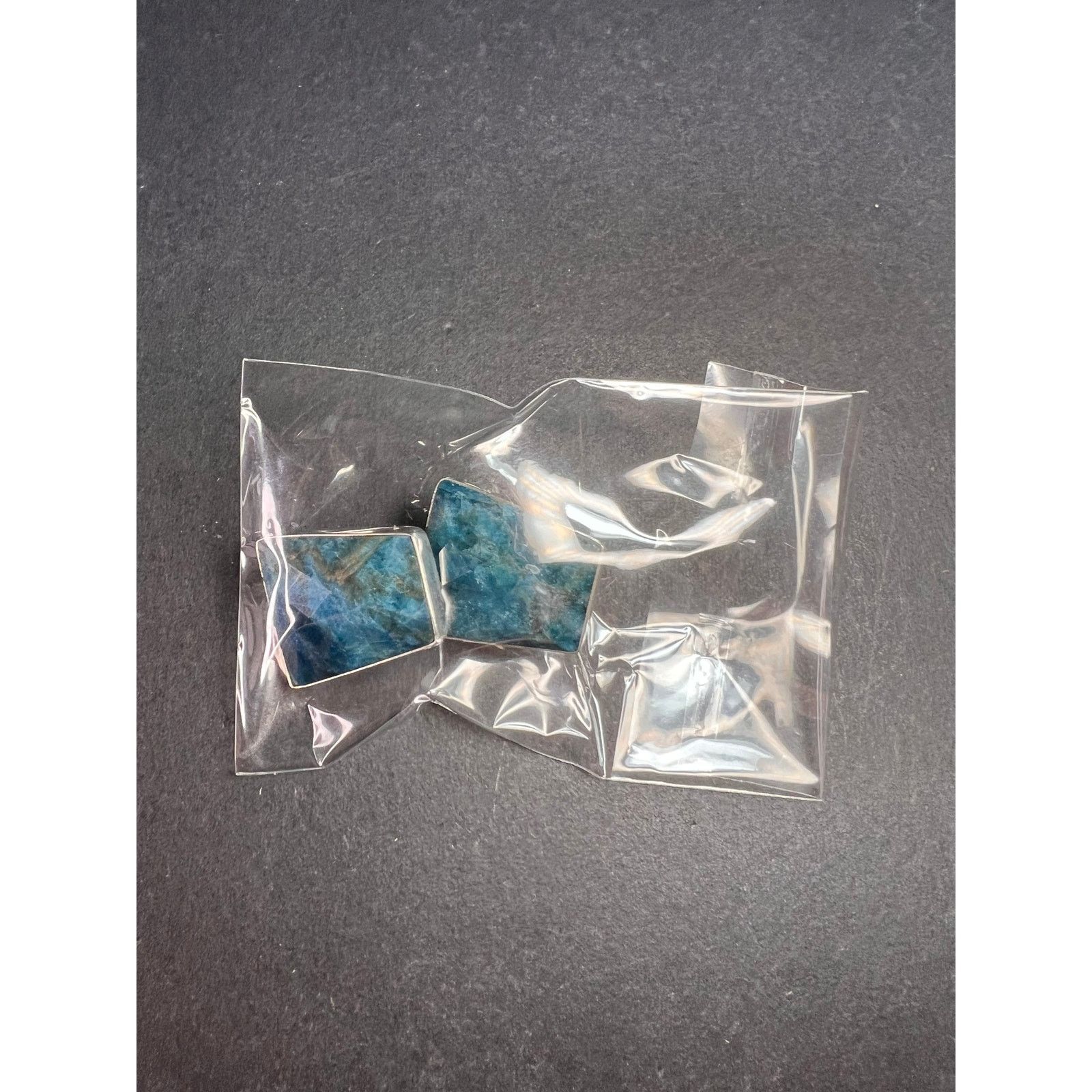 Other NEW Jay King blue apatite geometric sterling silver earrings Size ONE SIZE - 16 Thumbnail