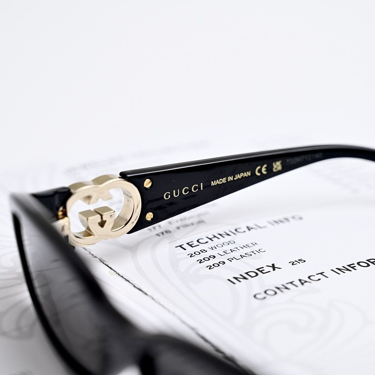 Gucci GUCCI GG1661S SUNGLASSES Size ONE SIZE - 4 Thumbnail