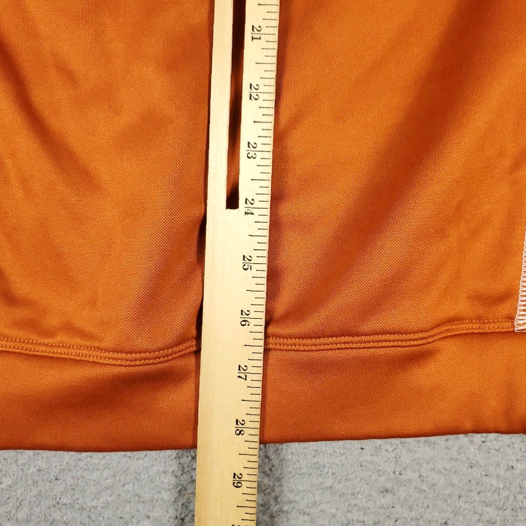 Nike Nike Sweatshirt Mens Large Orange 1/4 Zip Pullover Swoosh Logo Knit Mock Neck Long Sleeve Modern Sports Nike Mens Regular Gift Size US L / EU 52-54 / 3 - 6 Thumbnail