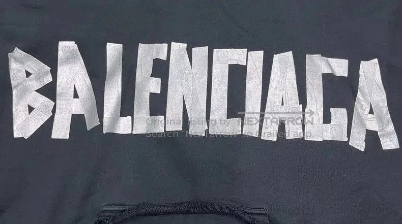 Balenciaga Balenciaga Logo Long Sleeve Hoodie. Size US M / EU 48-50 / 2 - 3 Thumbnail