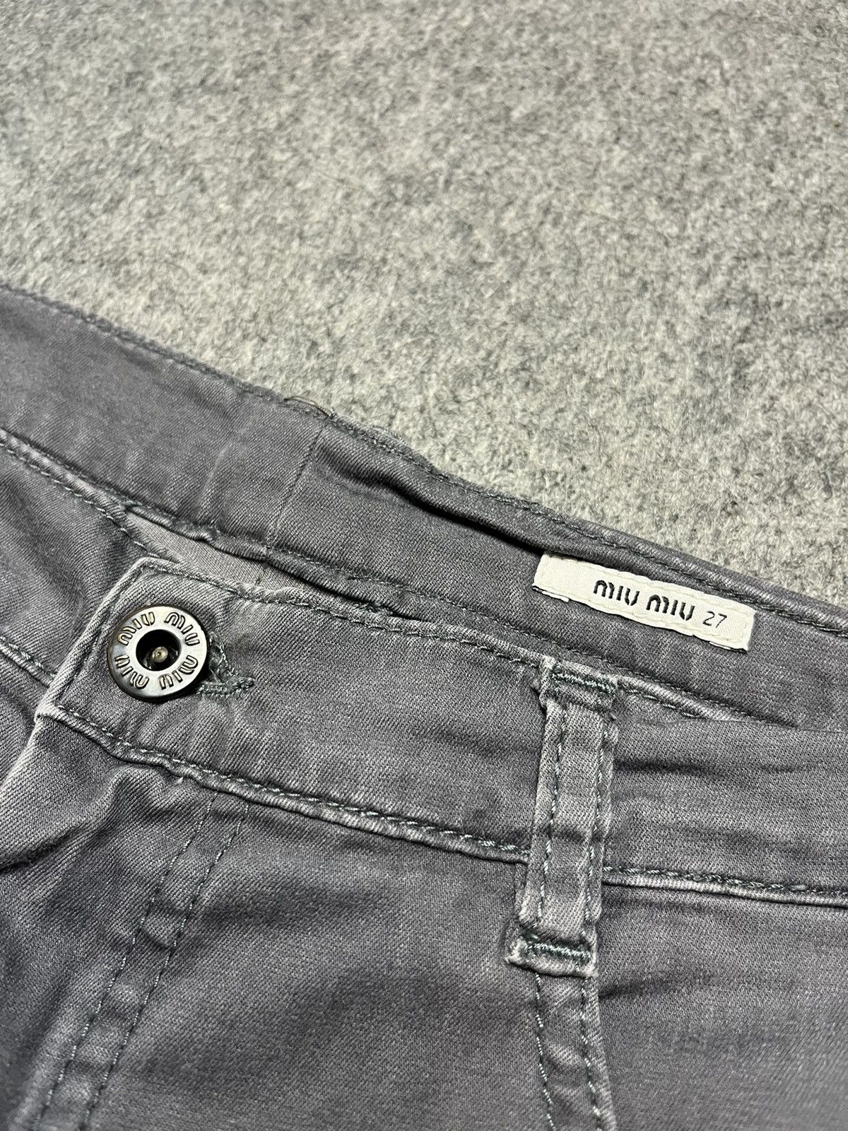 Miu Miu Miu Miu women jeans Size 27" / US 4 / IT 40 - 6 Thumbnail