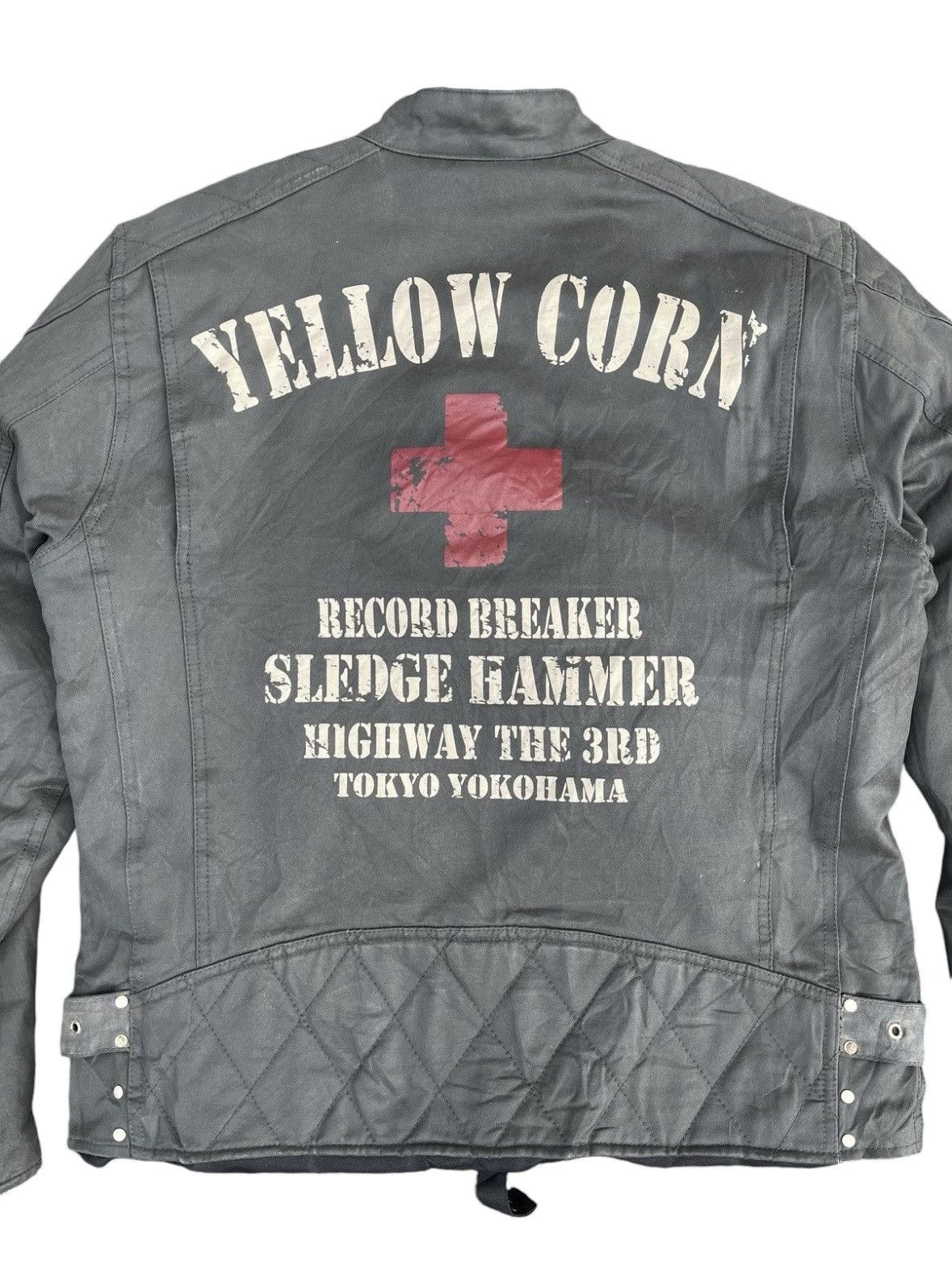 Sports Specialties Yellow Corn Motor Racing Biker Jacket Size US L / EU 52-54 / 3 - 6 Thumbnail