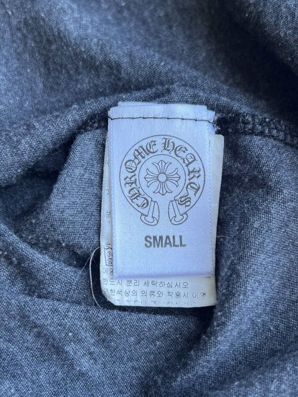 Chrome Hearts Cut&sewn t-shirt with leather and silver patch Size US S / EU 44-46 / 1 - 5 Thumbnail