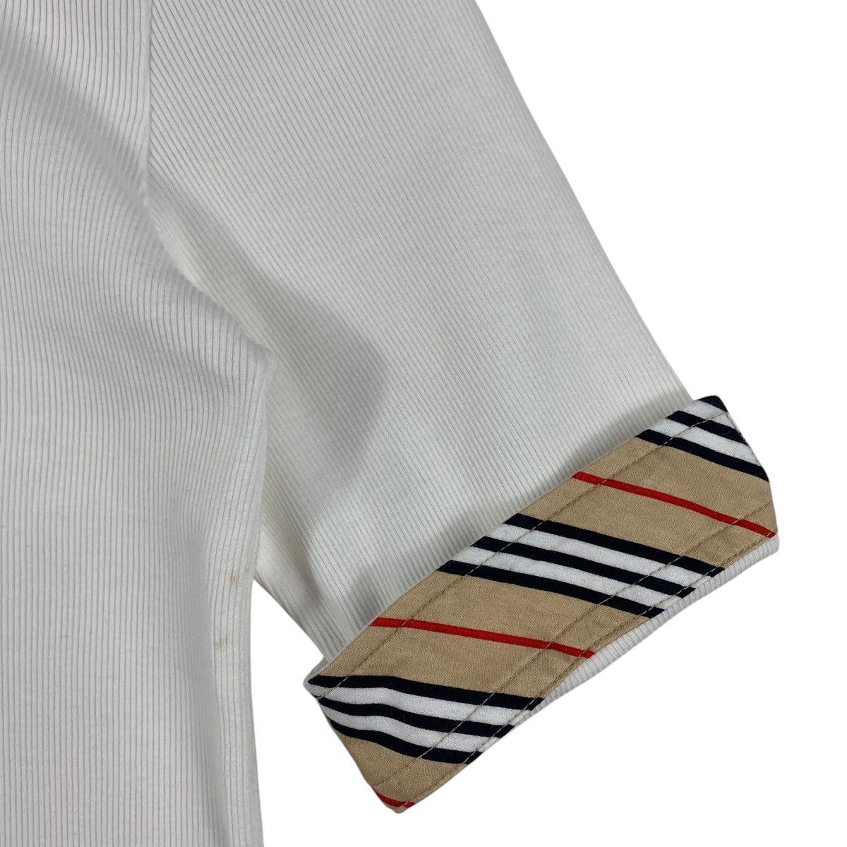 Burberry × Designer BURBERRY Golf nova check collar design polo tee Size US M / EU 48-50 / 2 - 7 Thumbnail