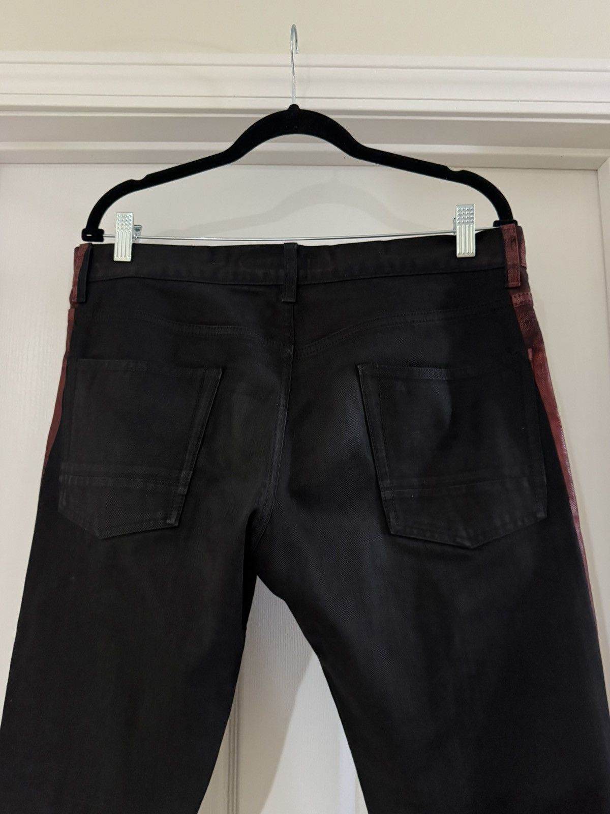 Alexander McQueen Alexander McQueen Red Stripe Denim Size US 32 / EU 48 - 6 Thumbnail