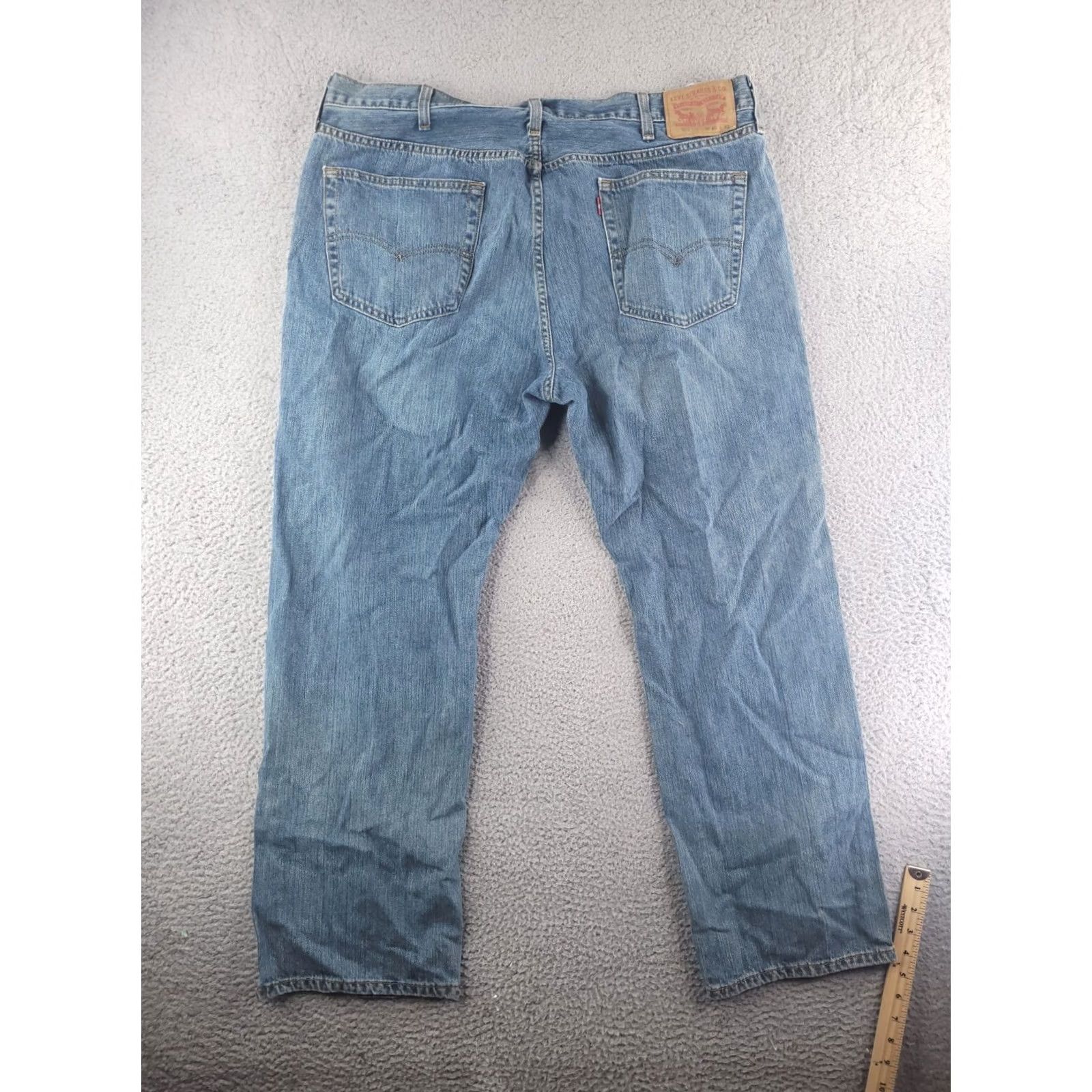 Levi's Levi's 550 Jeans Mens 40x30 Blue - Straight, Regular, Relaxed Fit, 40 Waist 30 Inseam Size US 40 / EU 56 - 2 Thumbnail