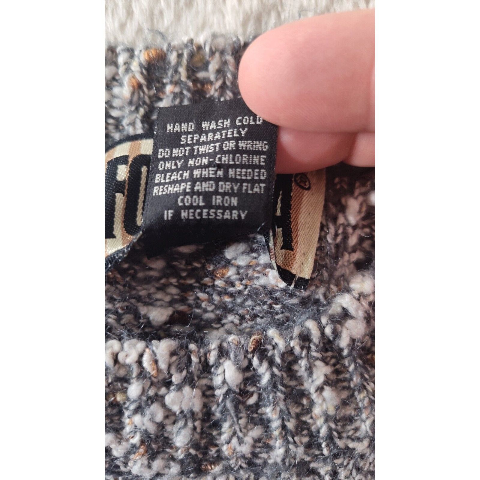 Other Vintage Forenza Wool Blend Sweater Womens Medium Cottage Size M / US 6-8 / IT 42-44 - 6 Thumbnail