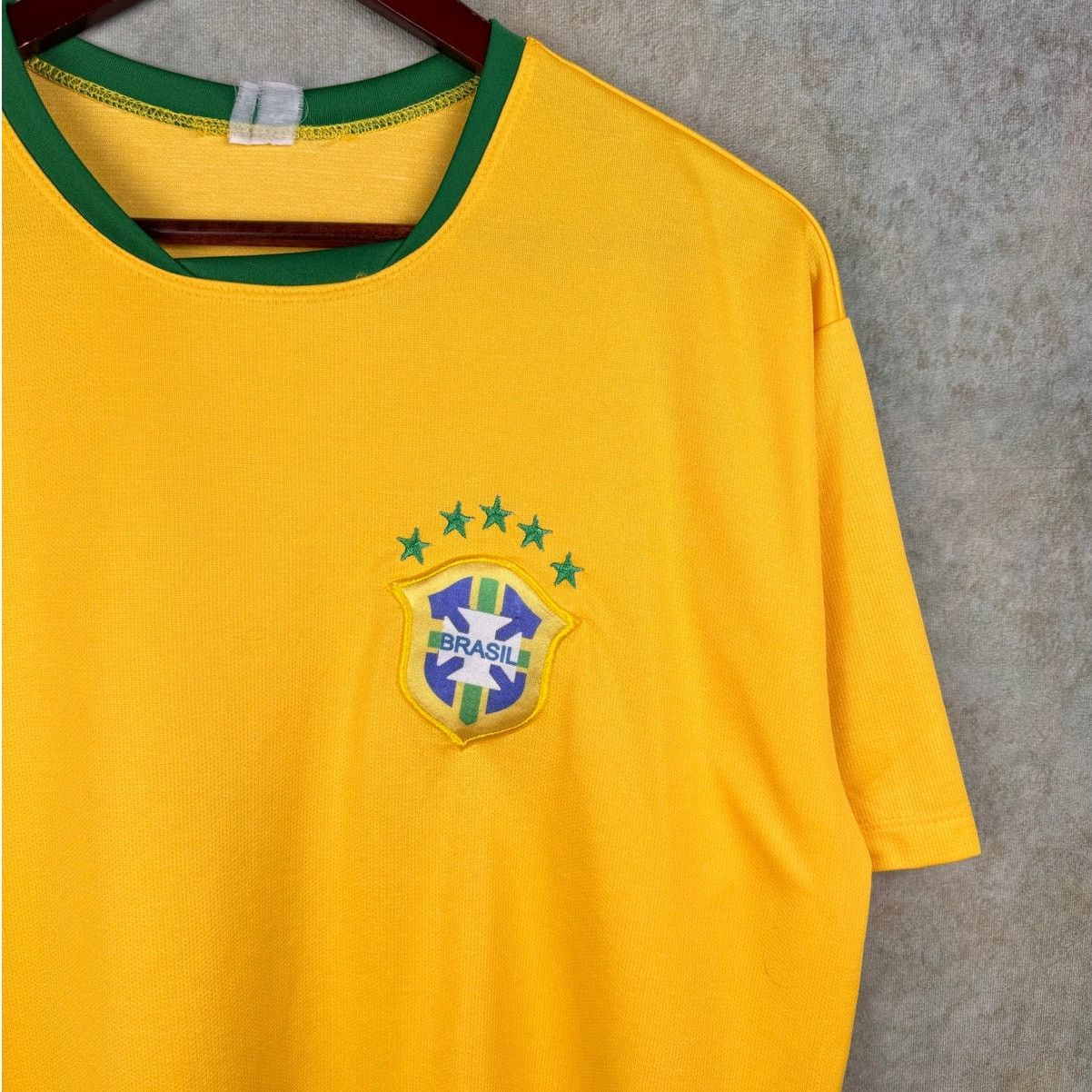 Vintage VTG Y2K Neymar Brasil Soccer Jersey Mens Sz L #10 Size US L / EU 52-54 / 3 - 6 Thumbnail