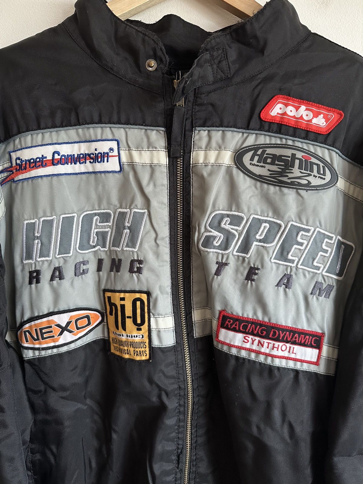 Vintage Polo rare High Speed Racing Team jacket vintage Size US XXL / EU 58 / 5 - 5 Thumbnail