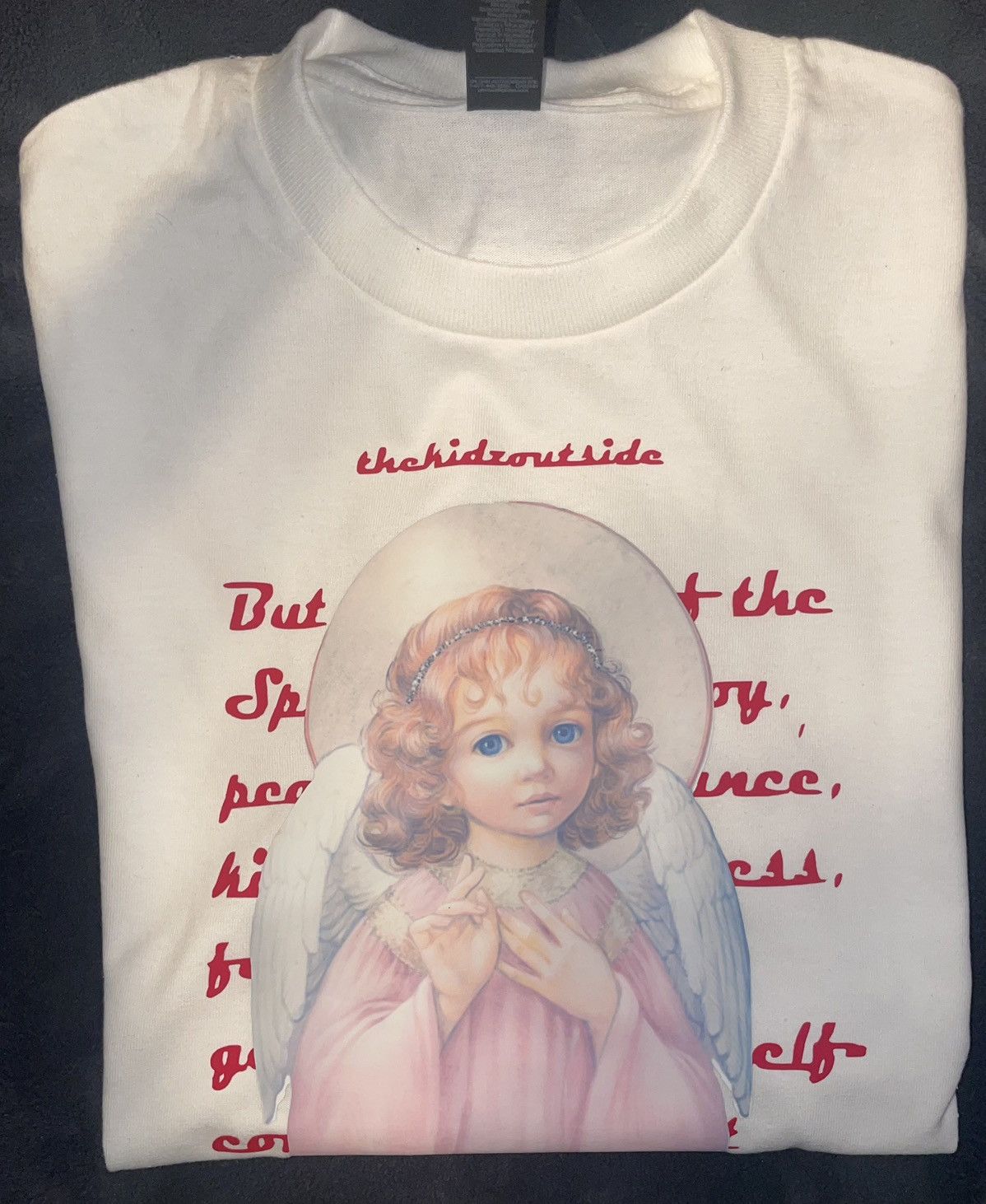 Other The Kid’s Outside Angel Graphic Tee White Size L Size US S / EU 44-46 / 1 - 2 Thumbnail