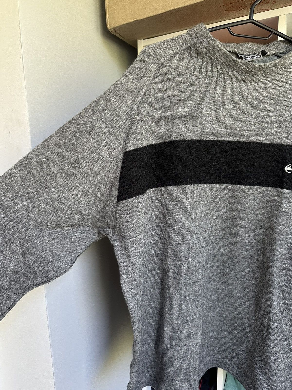 Quiksilver 🔥VINTAGE QUIKSILVER SURF STYLE WOOL SWEATER🔥 Size US M / EU 48-50 / 2 - 4 Thumbnail