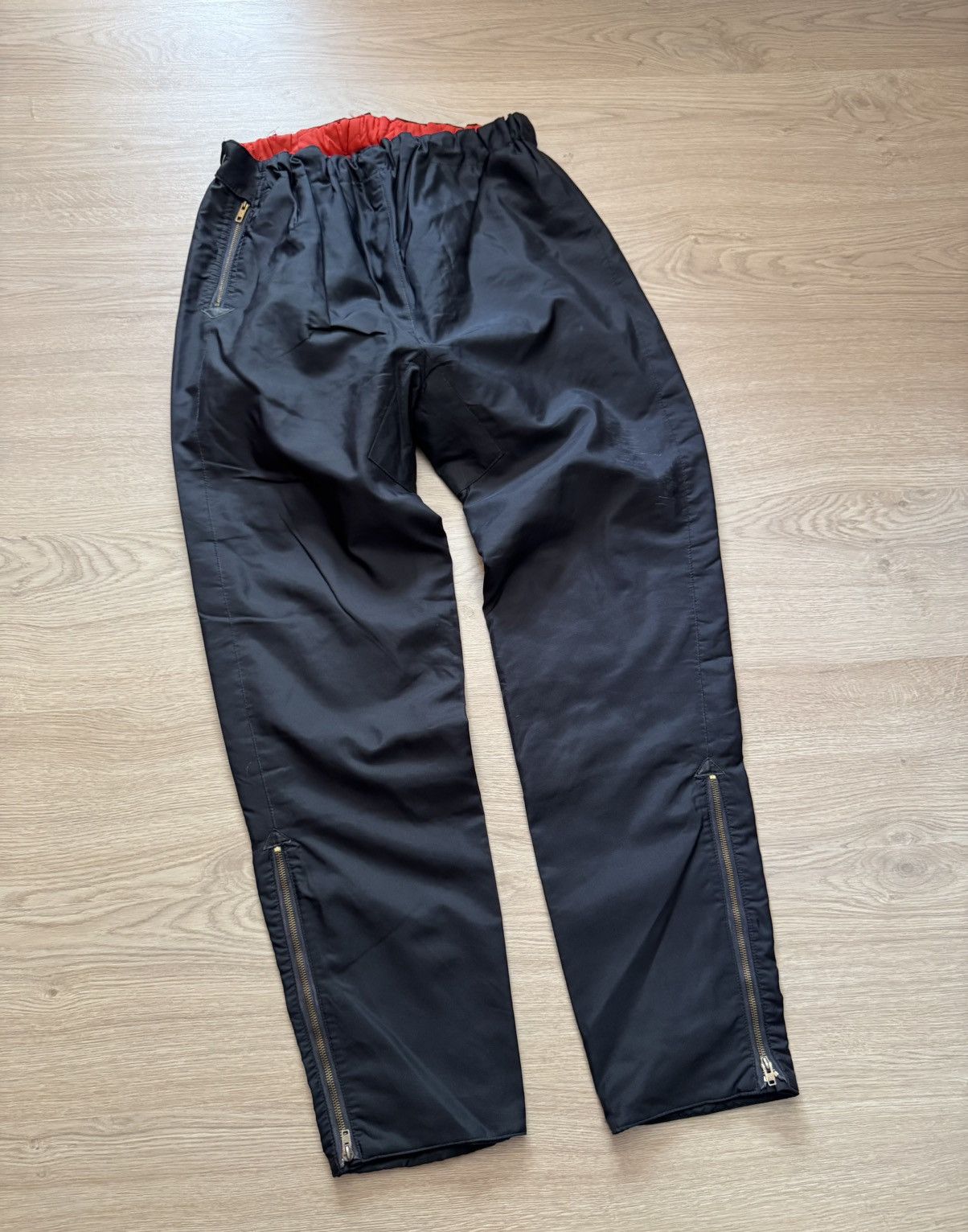 Belstaff Vintage 90’s Belstaff Nylon Biker Racing Pants Size US 30 / EU 46 - 1 Thumbnail