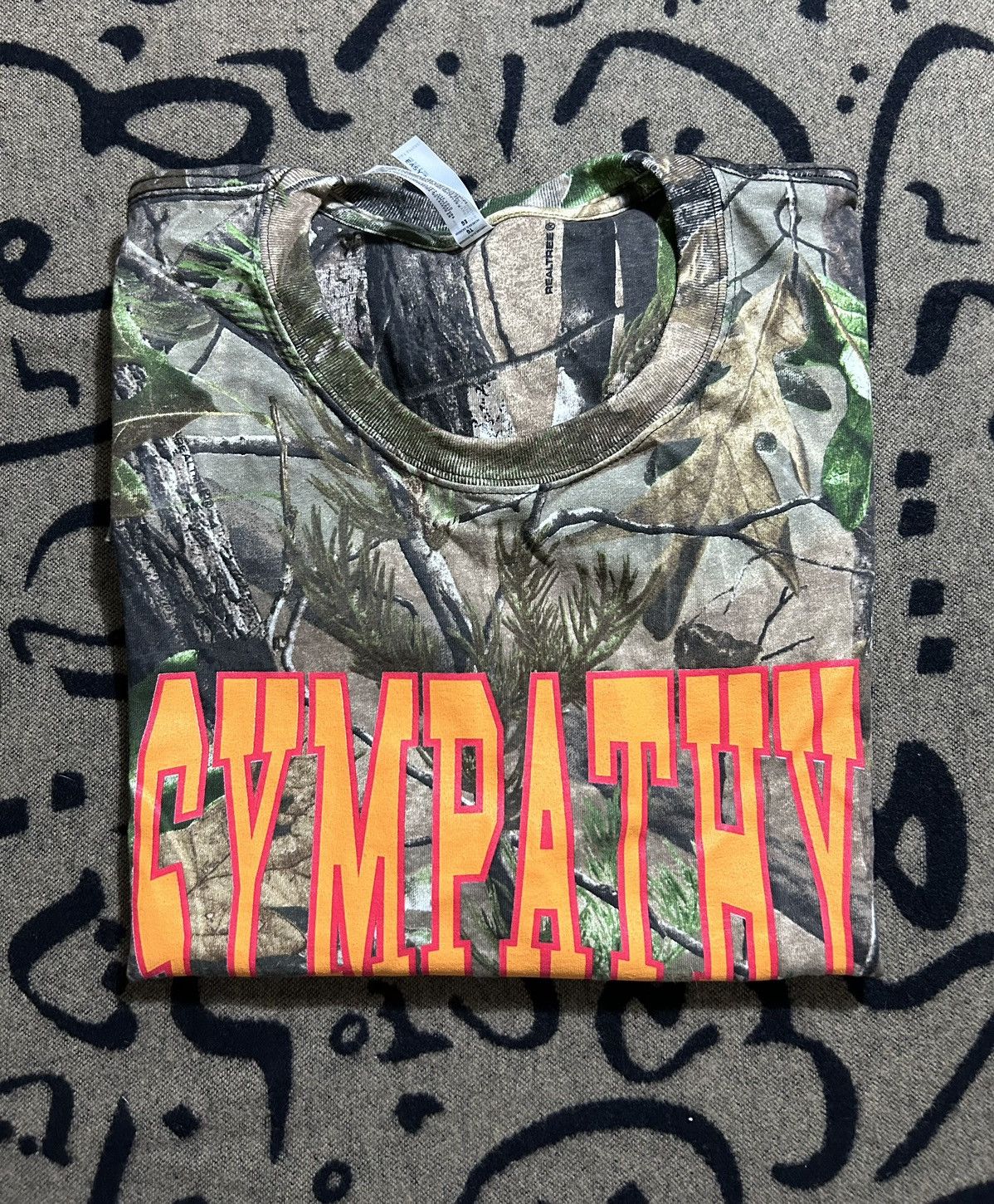 Drake “SYMPATHY” Drake Honestly Nevermind Promo Tshirt Size US XL / EU 56 / 4 - 5 Thumbnail