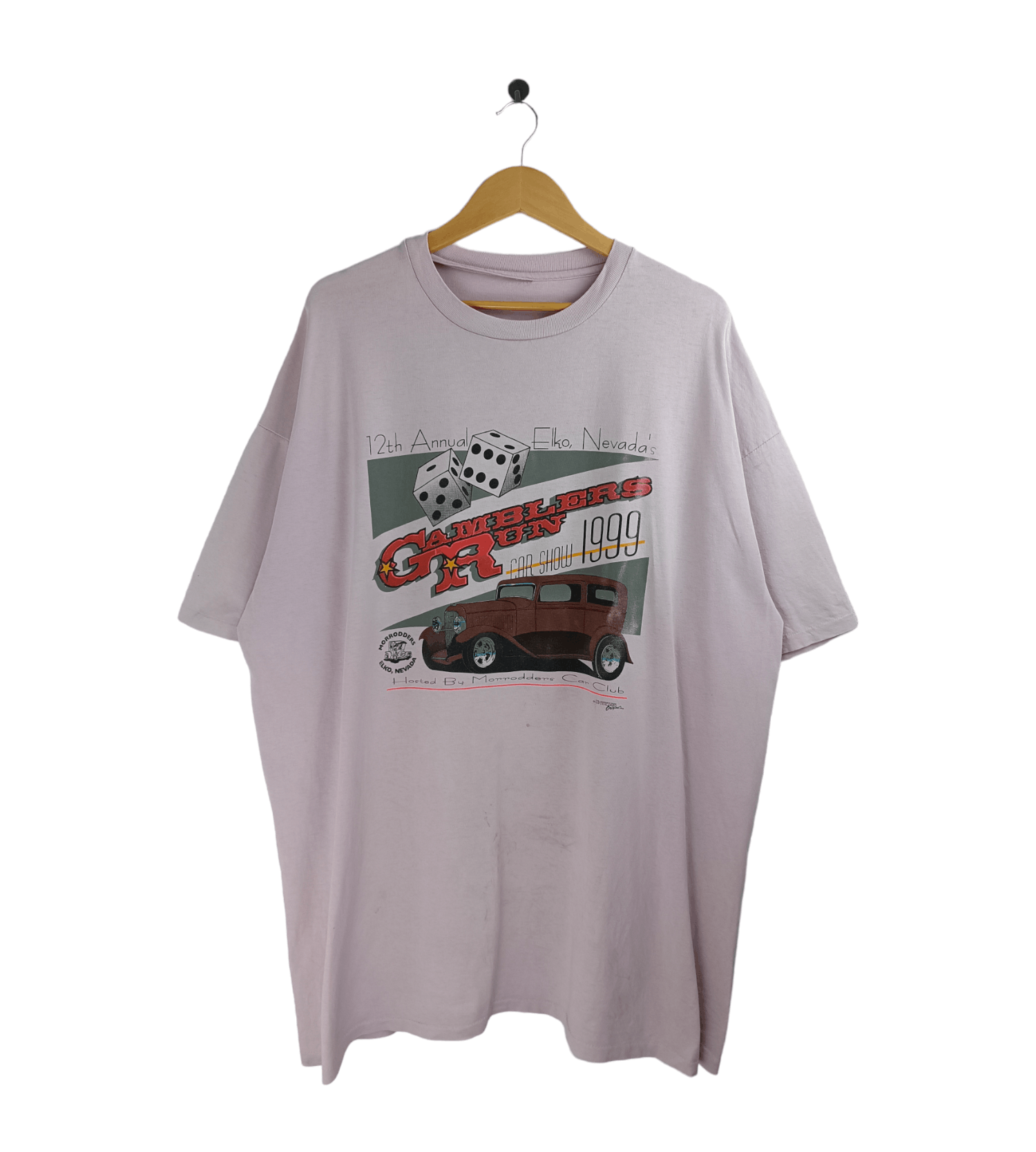 Vintage VINTAGE '99 GAMBLERS RUN MORRODDERS CLUB HOT ROD MUSCLE CAR Size US XXL / EU 58 / 5 - 1 Thumbnail