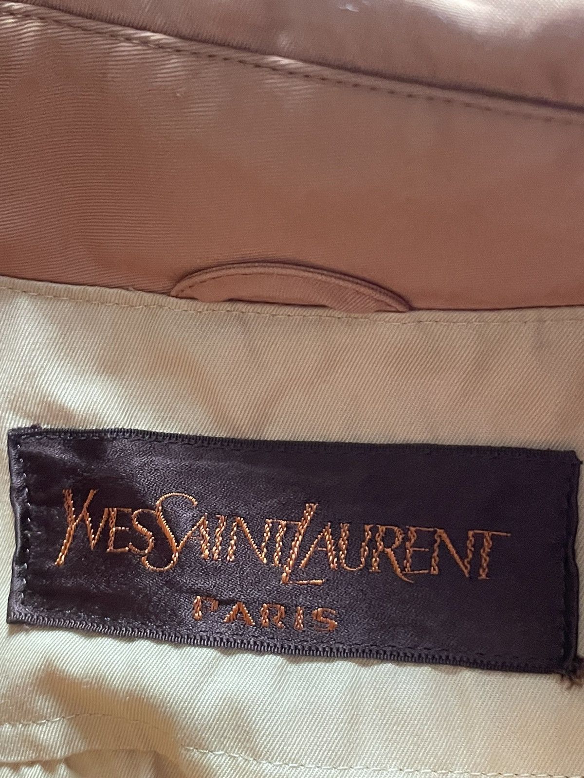 Yves Saint Laurent Vintage Yves Saint Laurent Button Long Coat Size M / US 6-8 / IT 42-44 - 4 Thumbnail