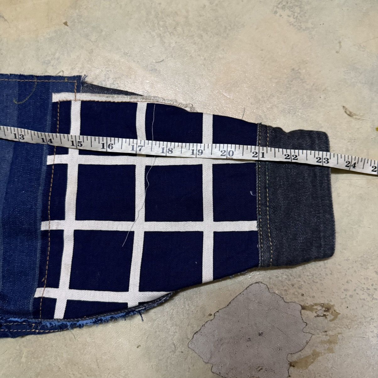 Comme des Garcons Homme Vintage 80s Comme Des Garcons Denim Jacket Patchwork Size US M / EU 48-50 / 2 - 11 Thumbnail