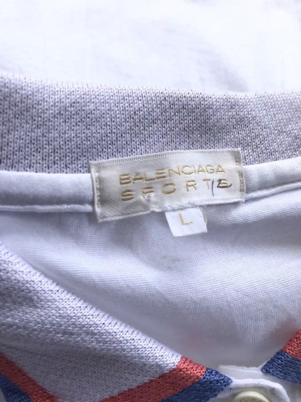 Balenciaga GRAIL🔥OG Balenciaga 🇮🇹 Twin Tipped Polo Golf Shirt Size US S / EU 44-46 / 1 - 7 Thumbnail