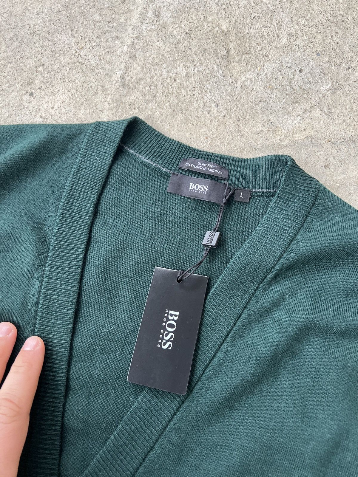 Hugo Boss Hugo Boss Slim Fit Vest Size US L / EU 52-54 / 3 - 2 Thumbnail