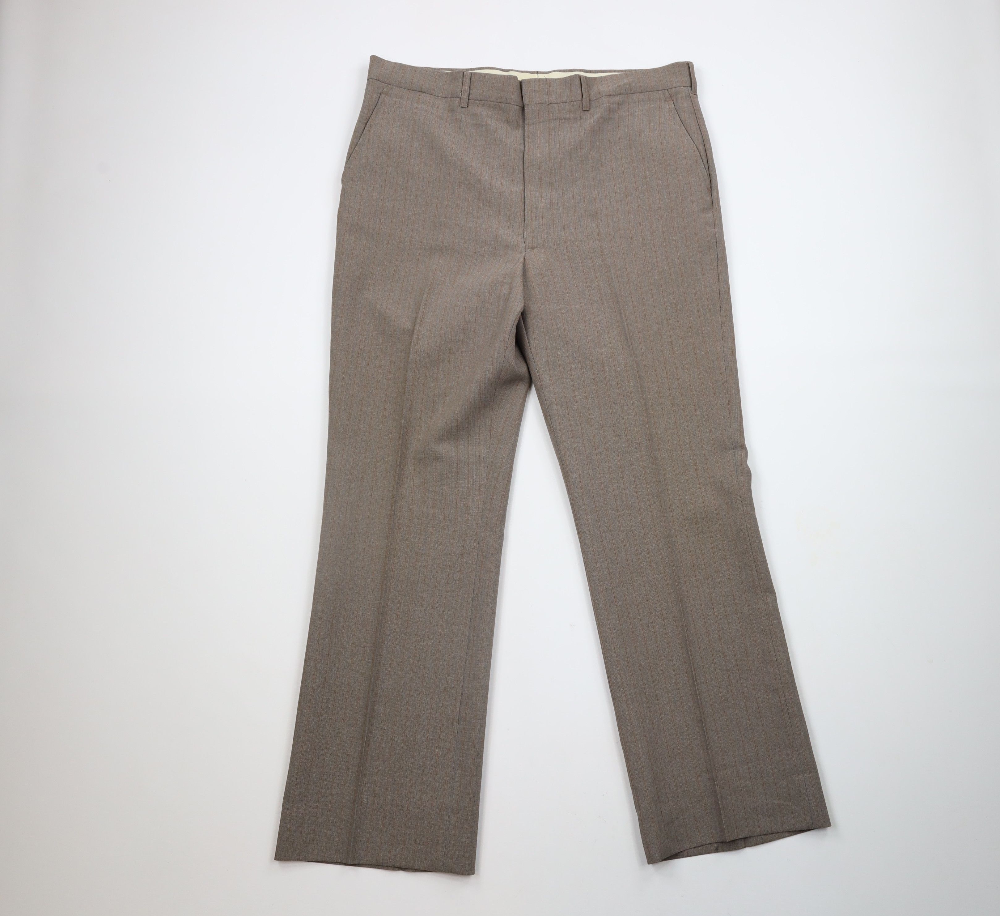 Vintage Vintage 60s 70s Streetwear Wide Leg Bell Bottoms Pants Size US 38 / EU 54 - 1 Thumbnail