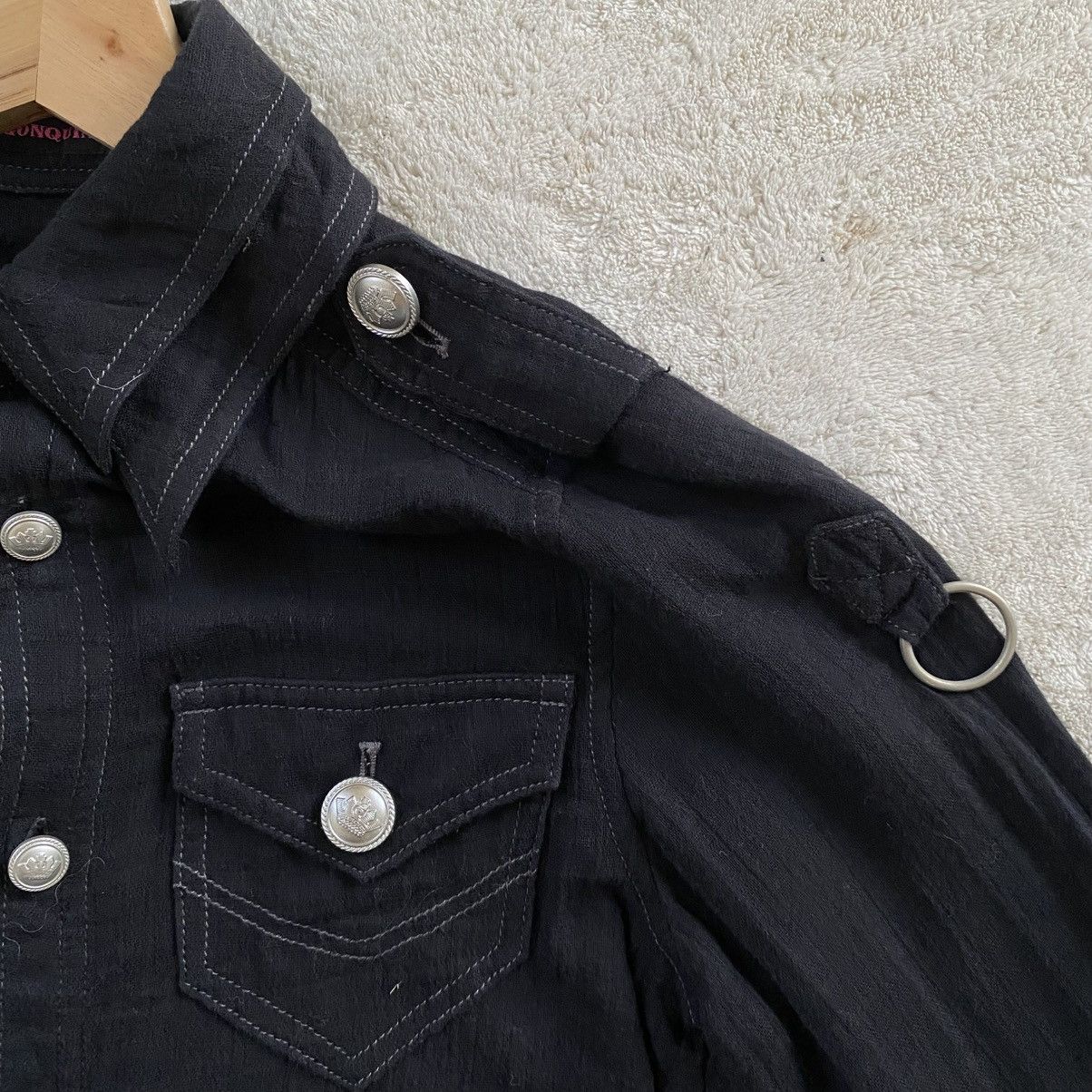 Japanese Brand Vintage Punk algonquins button up japan Size S / US 4 / IT 40 - 5 Thumbnail