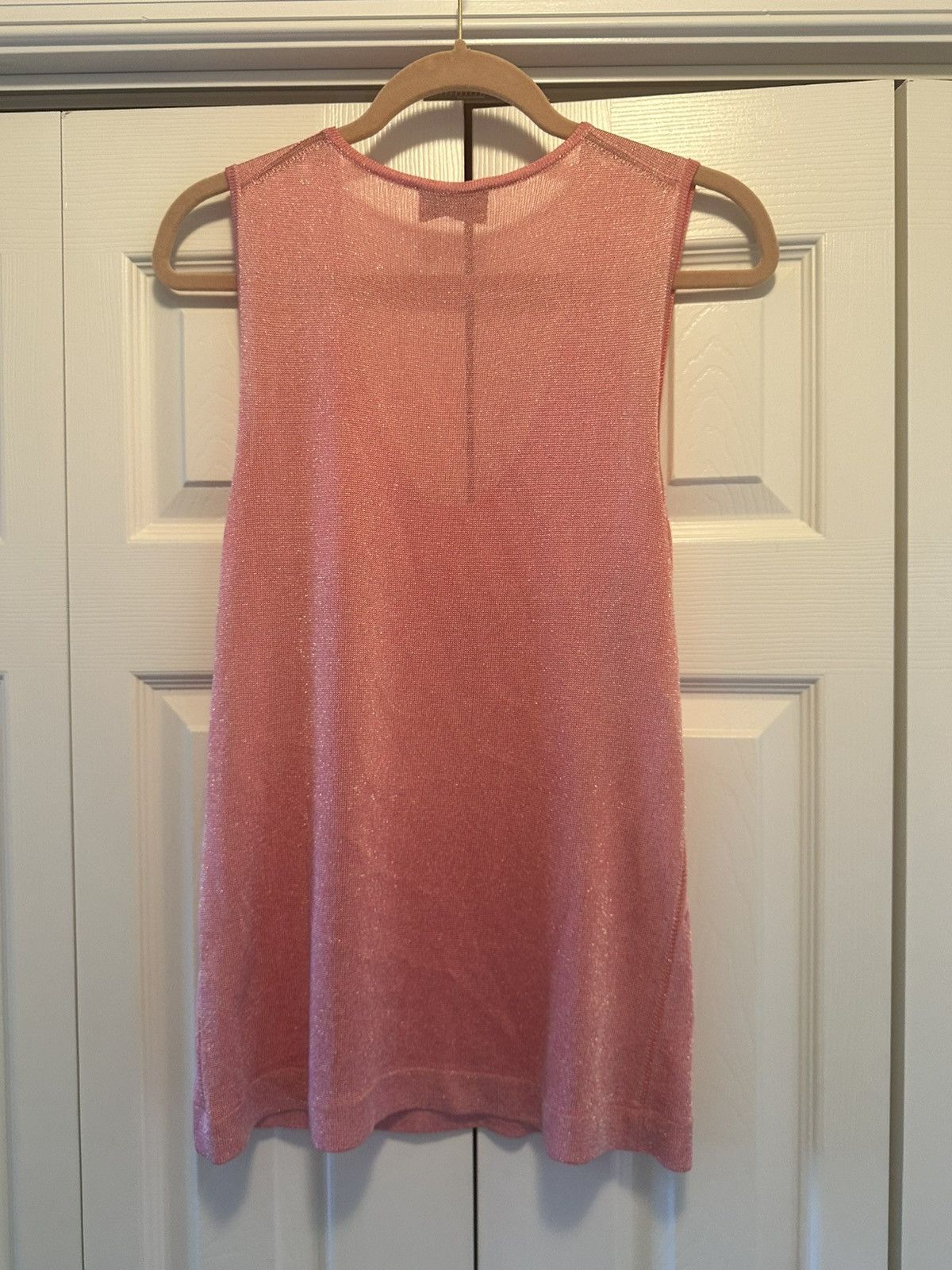 Missoni MISSONI Metallic Pink Tank Top Size 50 IT Size XL / US 12-14 / IT 48-50 - 9 Thumbnail