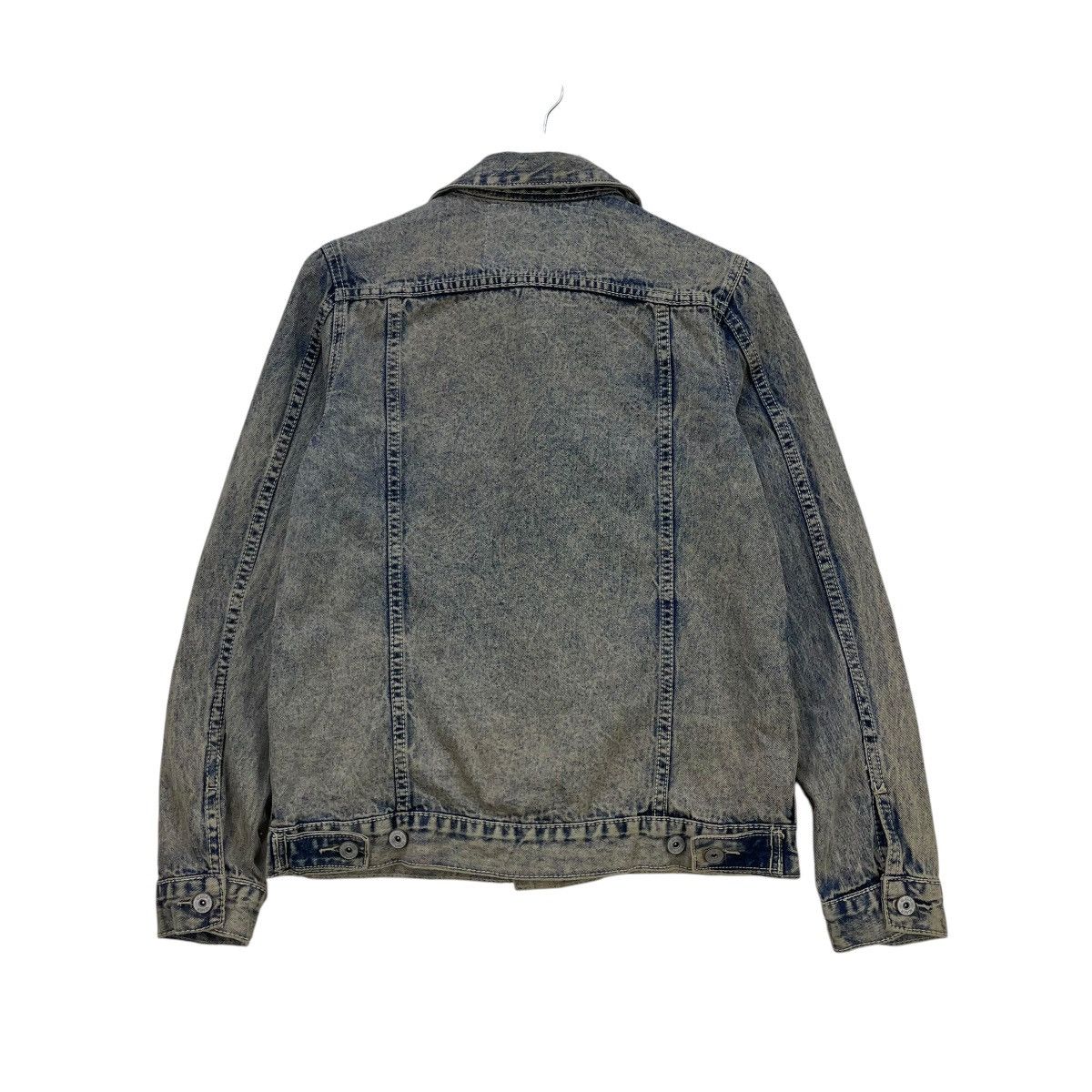 Japanese Brand × Levi's × Vintage Vintage Distressed Heaven Japanese Brand Acid Wash Jacket Size M / US 6-8 / IT 42-44 - 2 Thumbnail