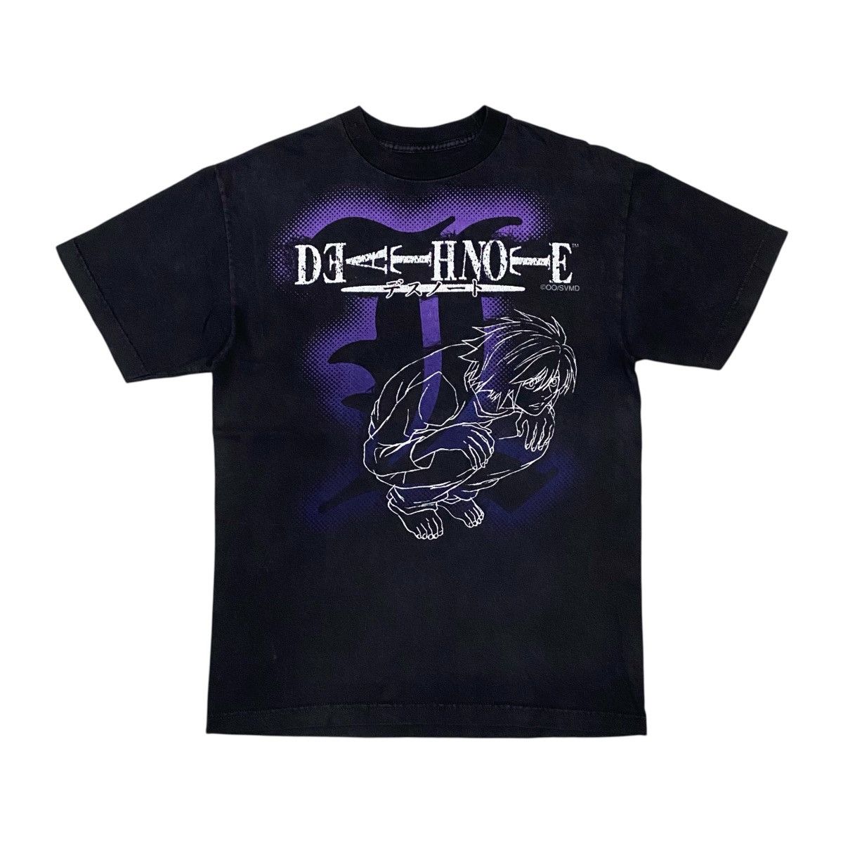 VINTAGE DEATH NOTE YAGAMI LIGHT T SHIRT