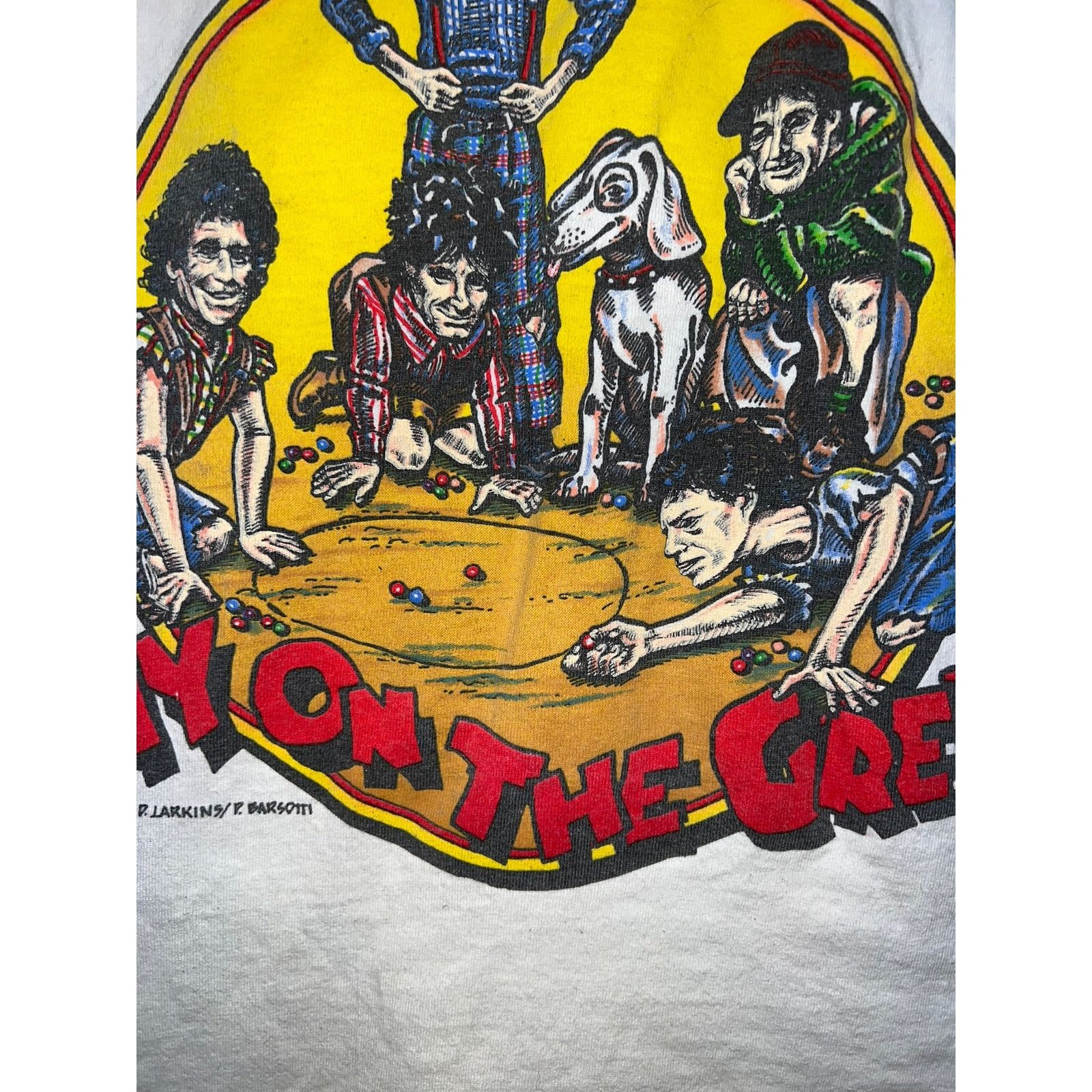 Vintage Vintage Rolling Stones Tank Shirt Living Colour Chopped XL Size US XL / EU 56 / 4 - 4 Thumbnail