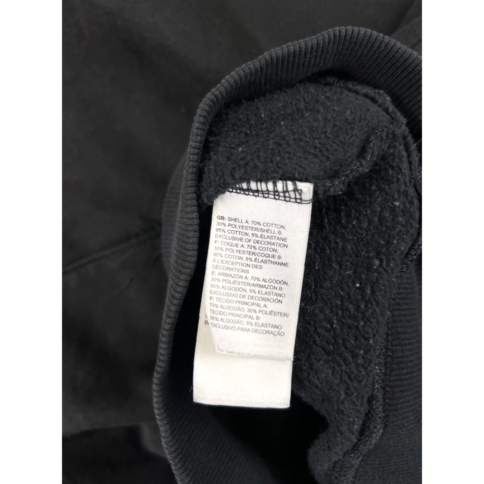 The North Face VINTAGE The North Face Hoodie Womens L Black Pockets Zip Full Zip Hooded Read/Regular Cotton Poly Blend Shirt? Size L / US 10 / IT 46 - 4 Thumbnail
