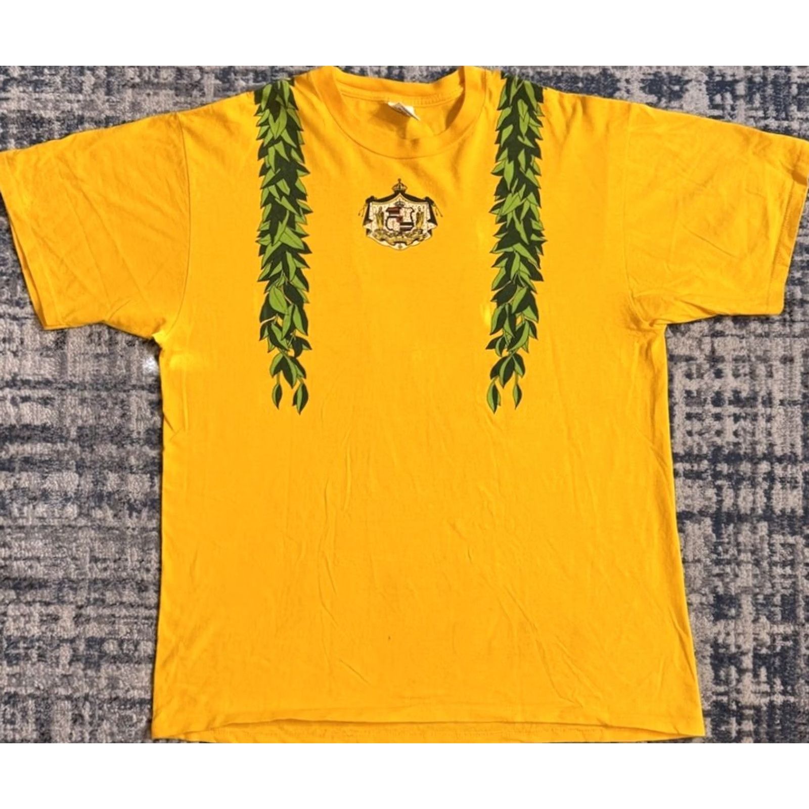 Jerzees VINTAGE 1990s Thirteenth Annual Merrie Monarch Festival T Shirt XL Hawaiian JERZEES Mens Short Sleeve Crew Neck Graphic Print 90s Size US XL / EU 56 / 4 - 3 Thumbnail