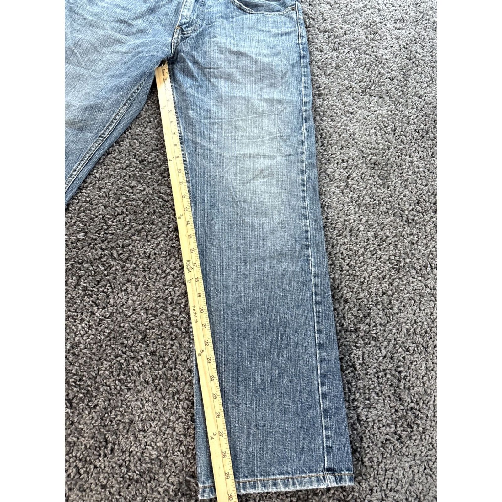 Levi's Levi's 559 Jeans Mens 34x32 Relaxed Straight Leg Denim Blue 90s Vintage Bohemian Western USA Modern Baggy Cotton Zipper Pocket 5-Pocket Design Size US 34 / EU 50 - 2 Thumbnail