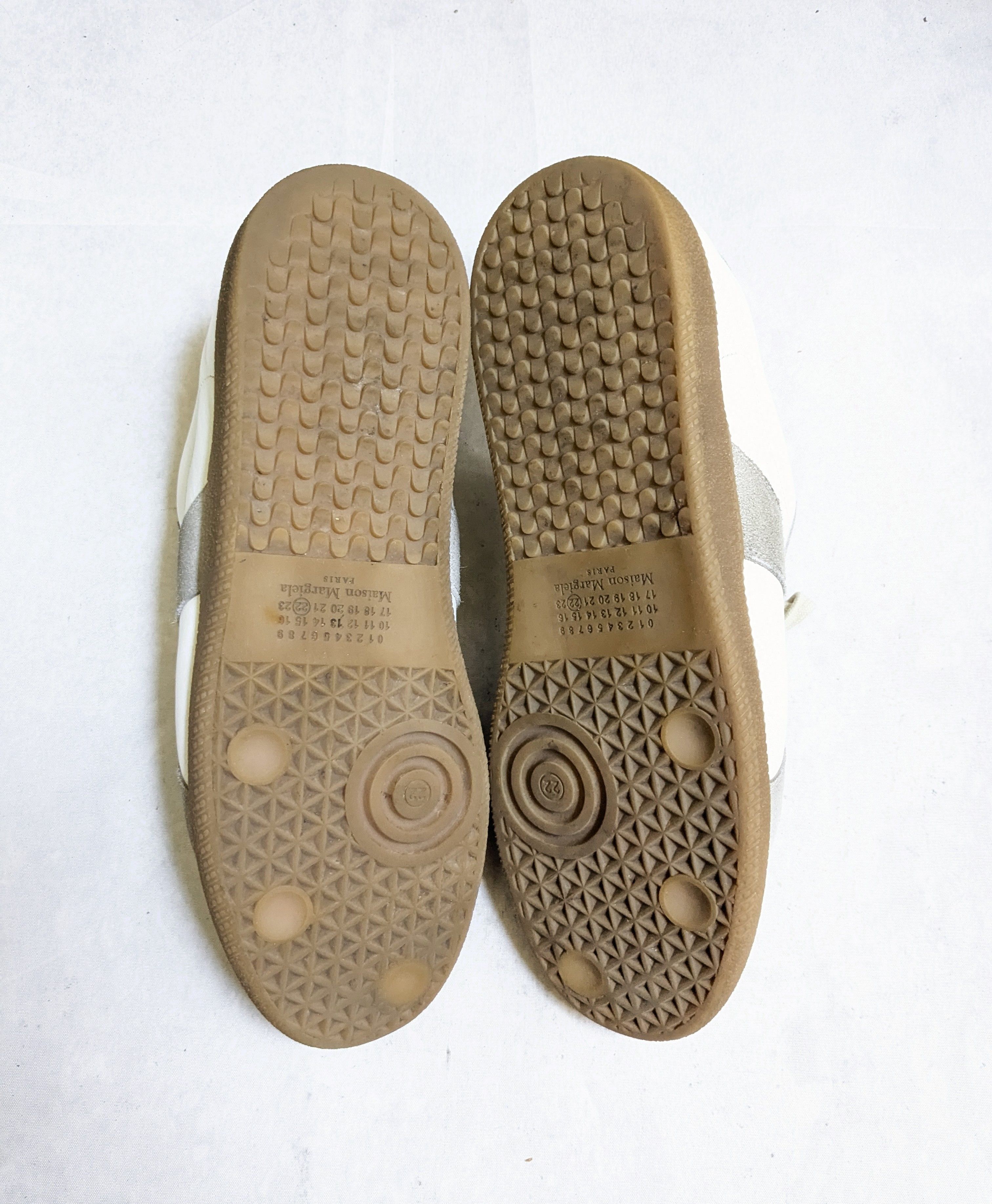 Maison Margiela Replica sneakers GATs Maison Margiela White Gray 13 46 Size US 13 / EU 46 - 13 Thumbnail