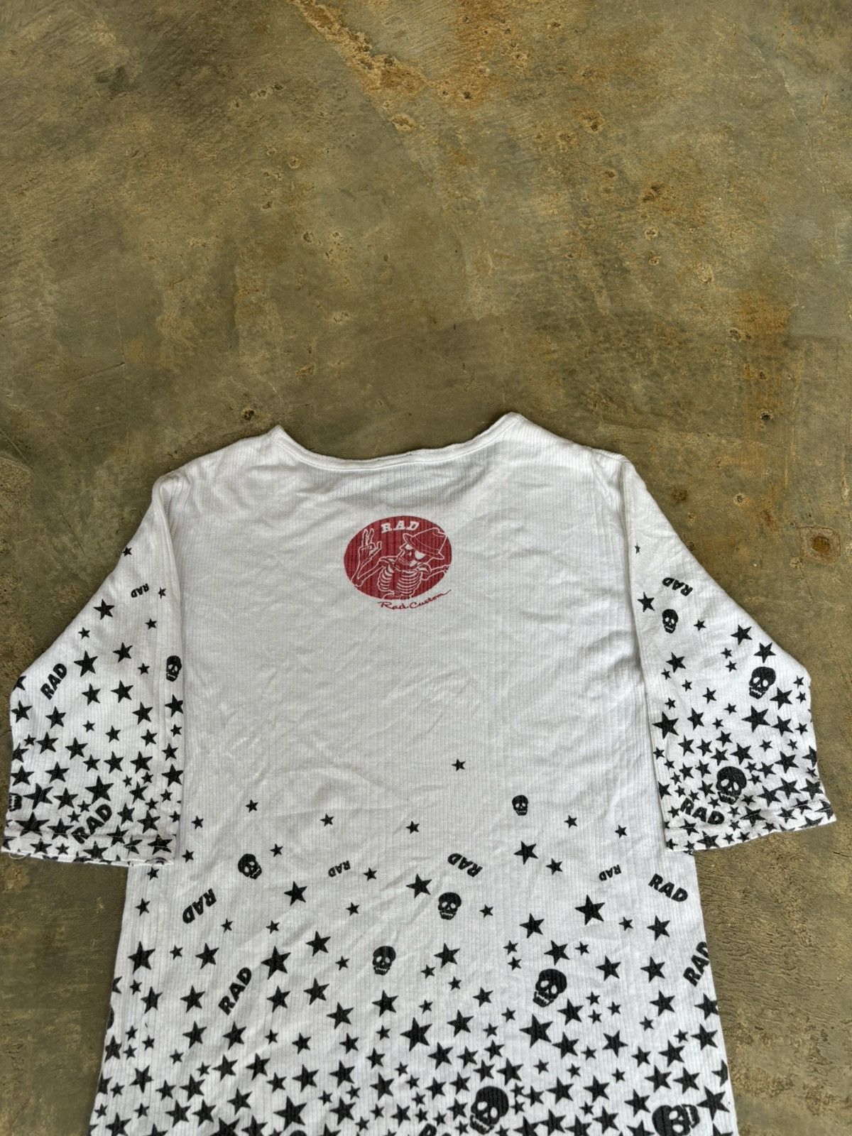 Hysteric Glamour × If Six Was Nine × Japanese Brand Y2k Skull Rad Custom Ifsixwasnine style Tshirt Size M / US 6-8 / IT 42-44 - 3 Thumbnail