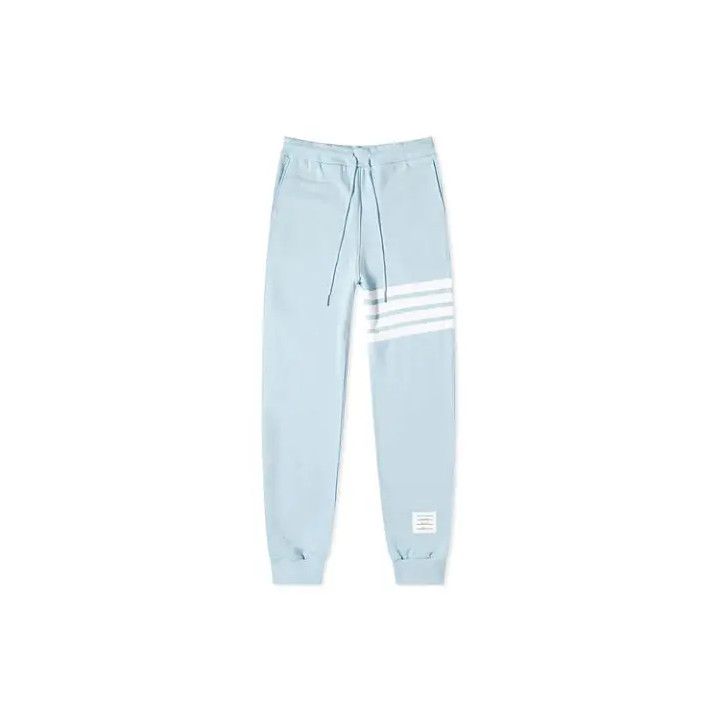 Thom Browne Thom Browne Classic Knit Sports Pants in Blue Size US 32 / EU 48 - 1 Thumbnail