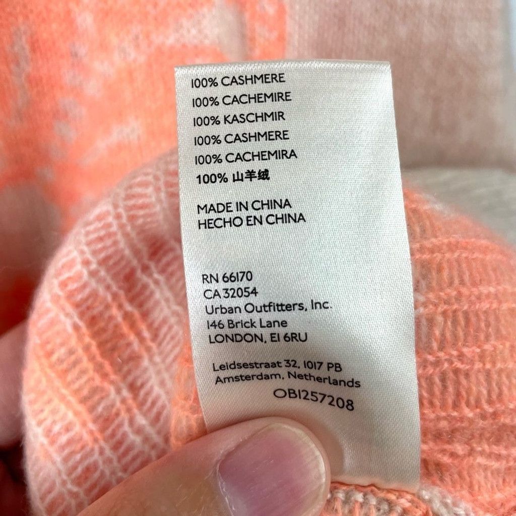 Free People NEW Free People Daisy Chain 100% Cashmere Sweater XS Size XS / US 0-2 / IT 36-38 - 8 Thumbnail