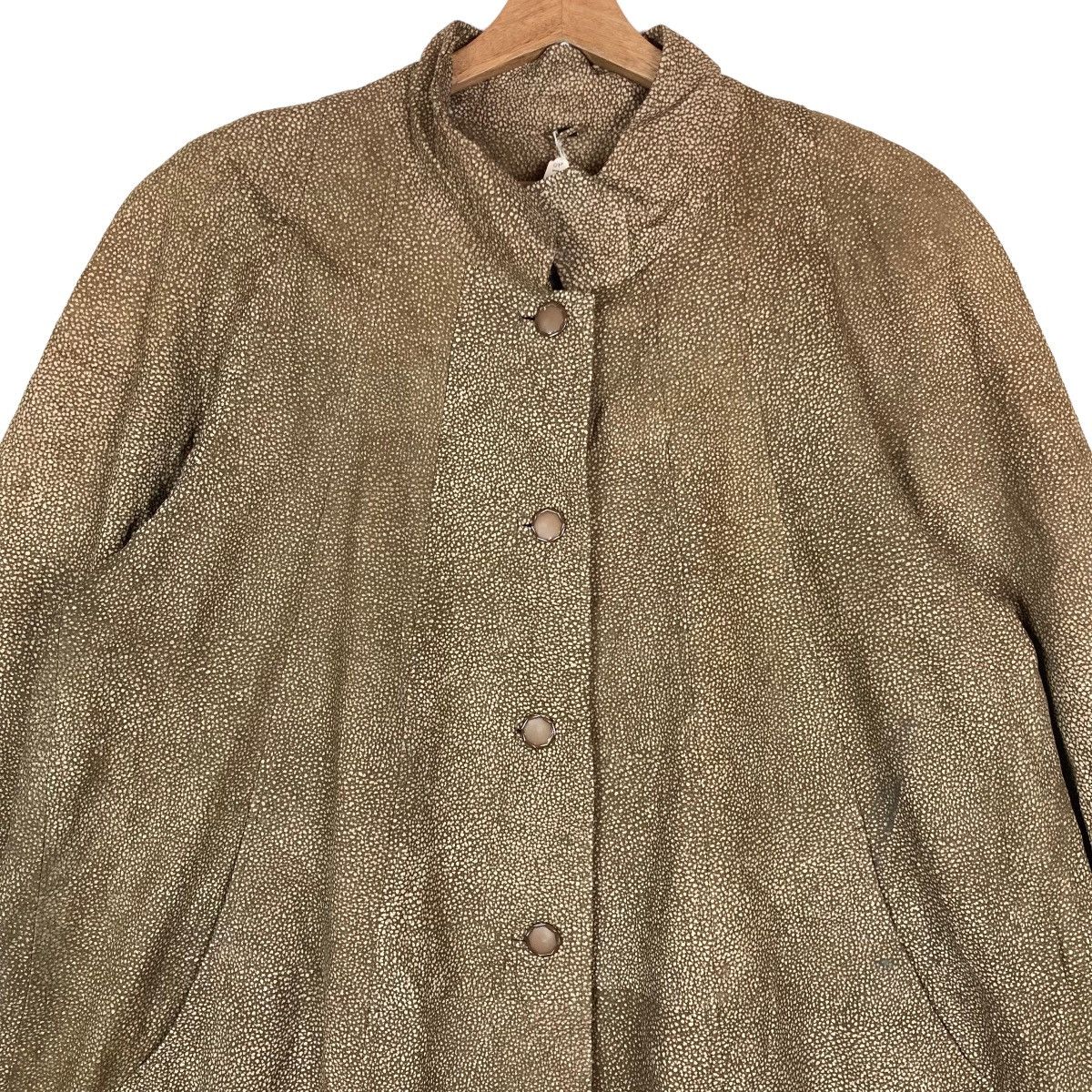 Vintage Vintage Furdi Milano Italy Velvet Flat Button Medium Long Size US L / EU 52-54 / 3 - 3 Thumbnail