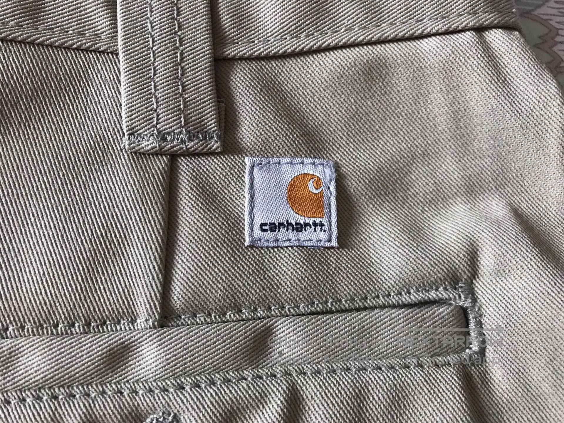 Carhartt Carhartt B290 KHI Khaki Work Pants W36L30. Size US 36 / EU 52 - 6 Thumbnail